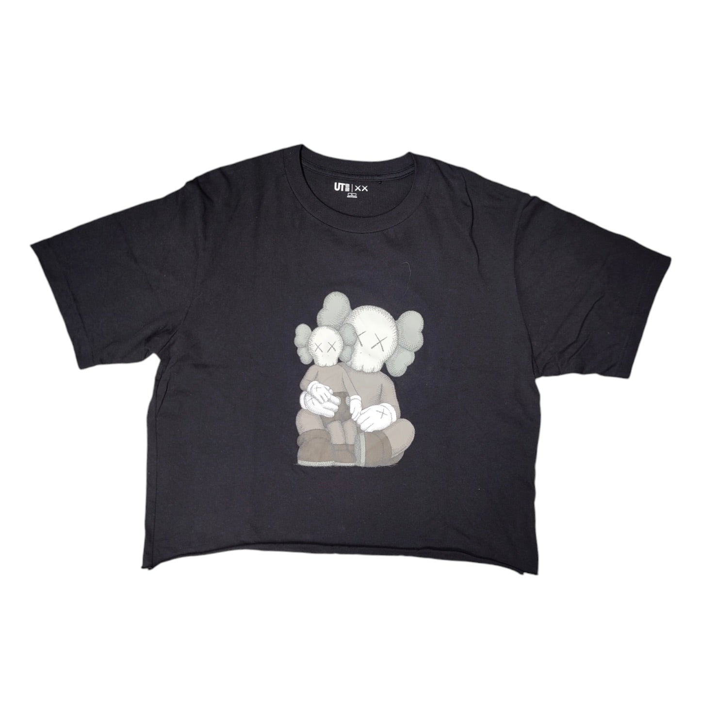 KAWS x Uniqlo UT Father & Son Short Sleeve Graphic Cropped Tshirt
