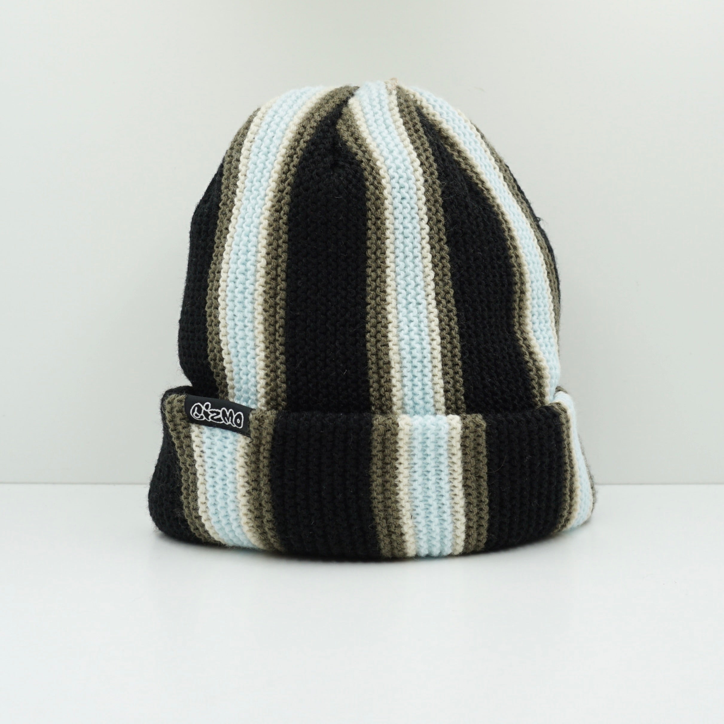 Gizmo Striped Knitted Beanie