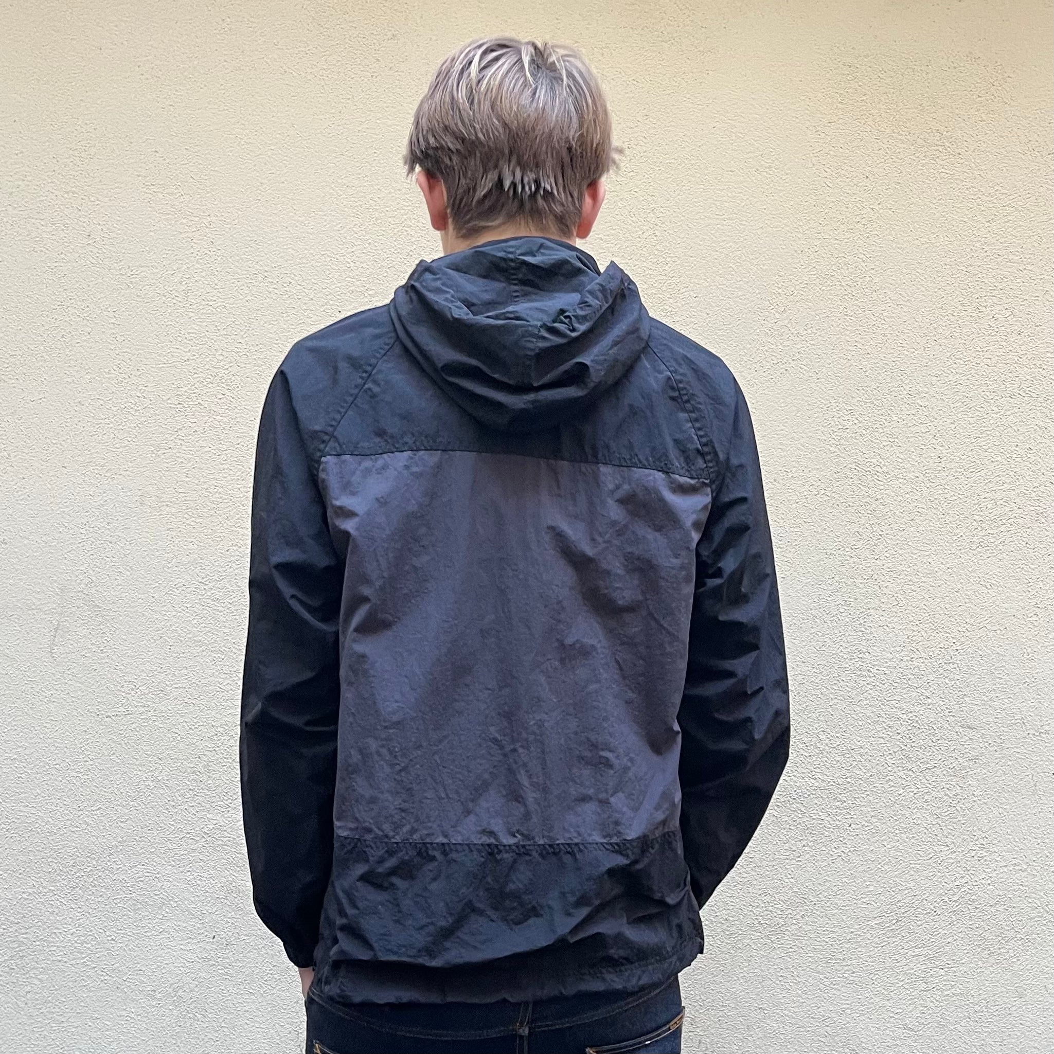 Supreme SS18 Court Half Zip Black Anorak Wind Jacket