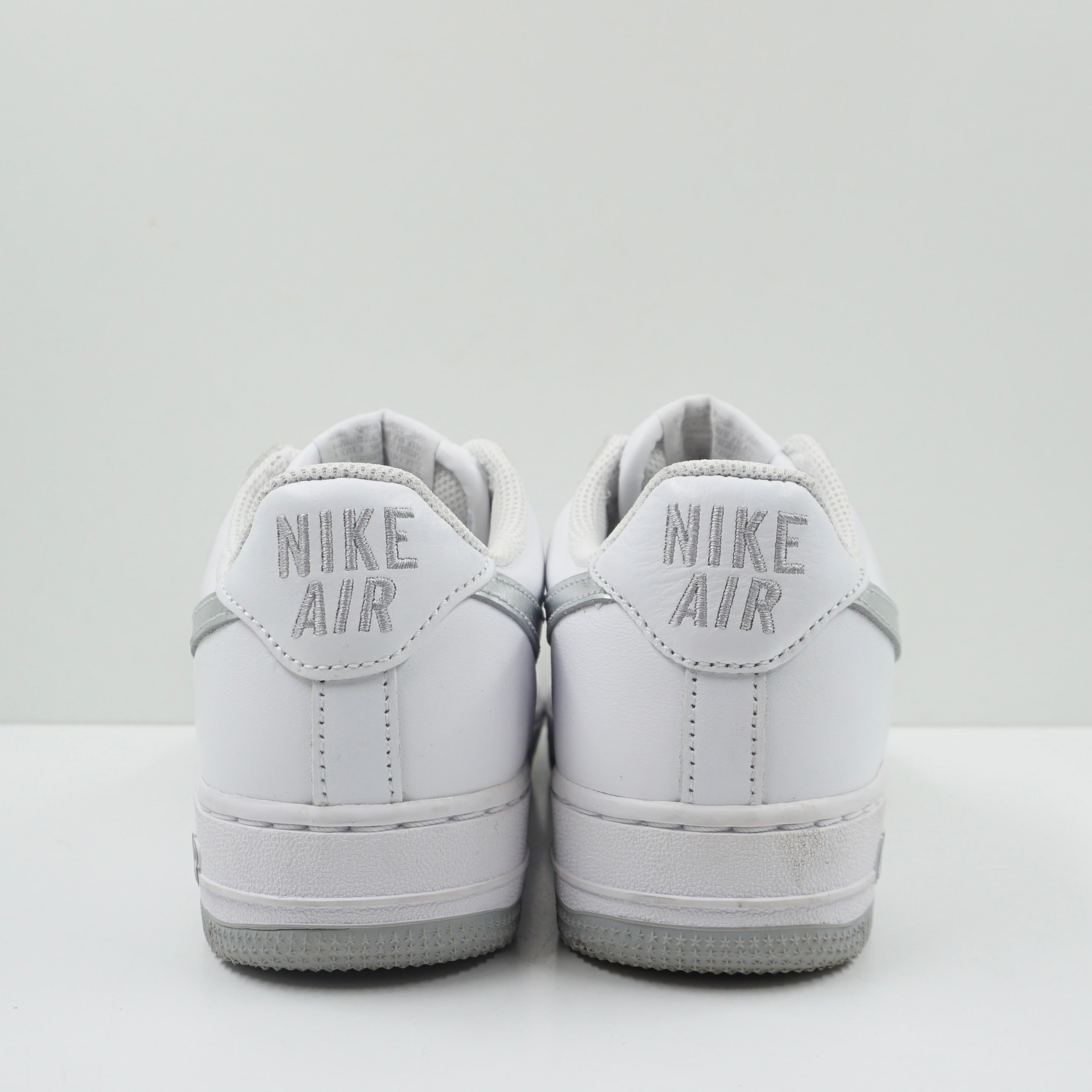 Nike Air Force 1 '07 Low Color Of The Month White Metallic Silver