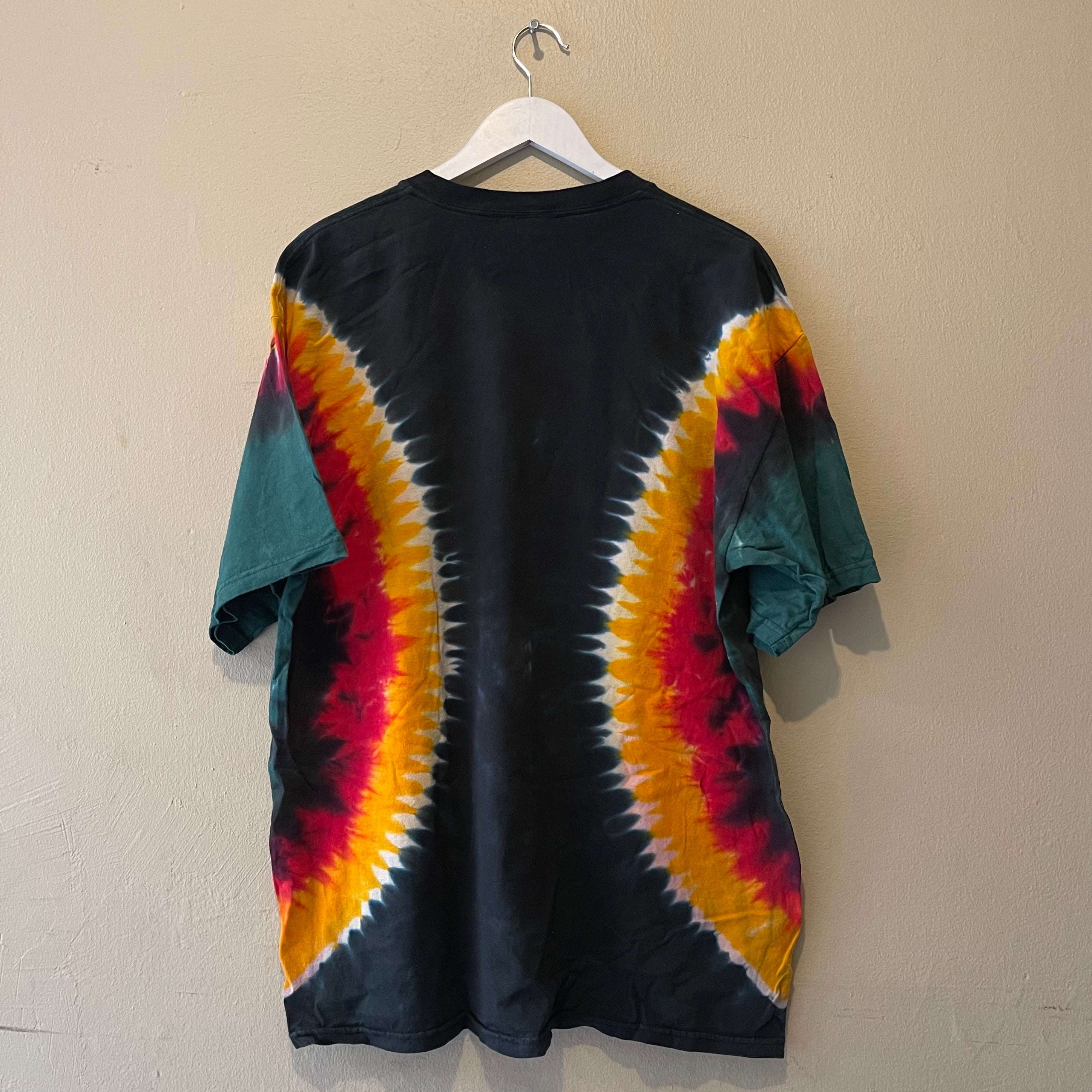 Zion Rootswear Bob Marley 00s Tie Dye Tshirt