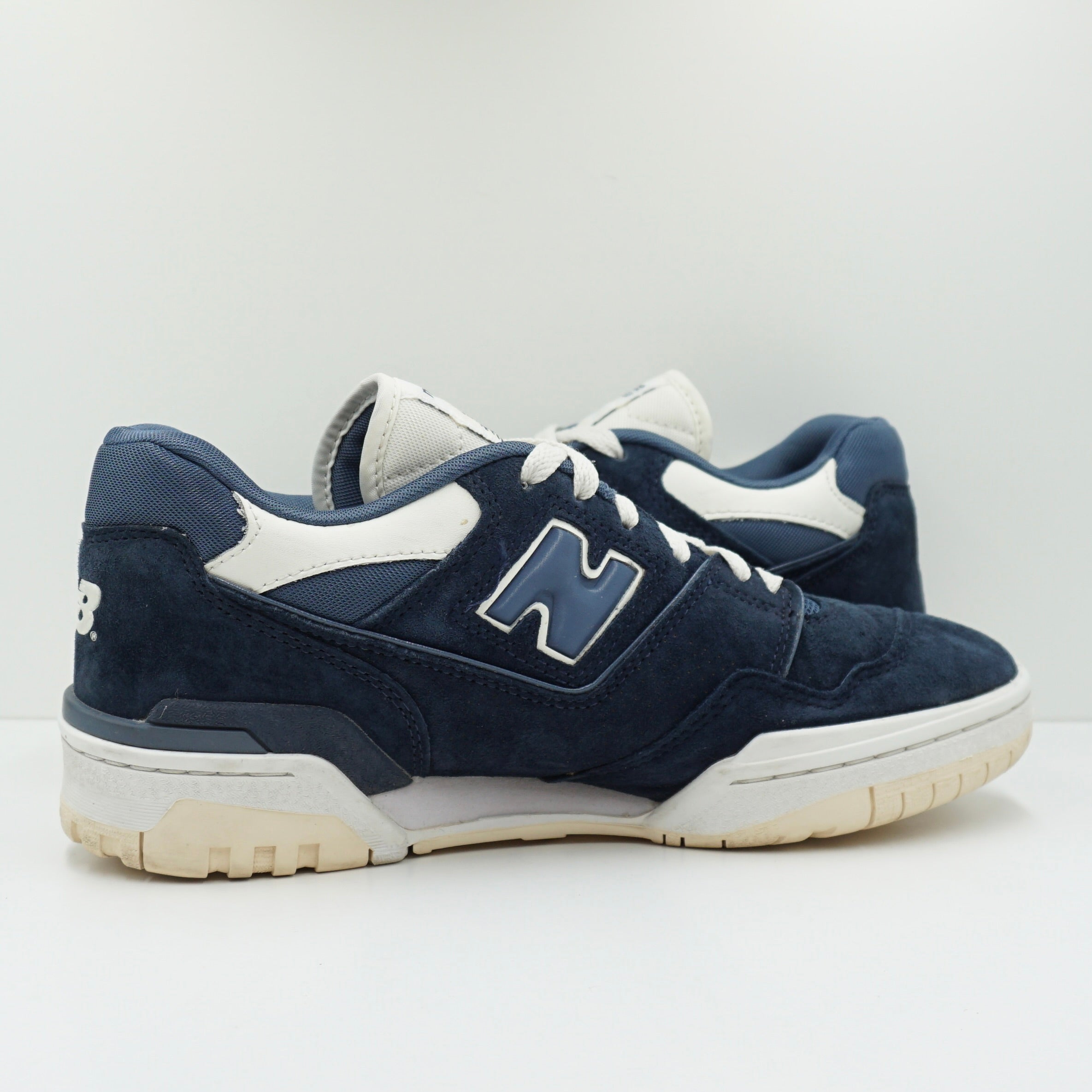 New Balance 550 Natural Indigo Suede