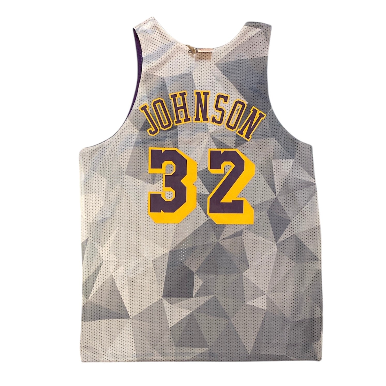 Mitchell & Ness Hardwood Classic Los Angeles Lakers Magic Johnson Reversible Mesh Basketball Jersey