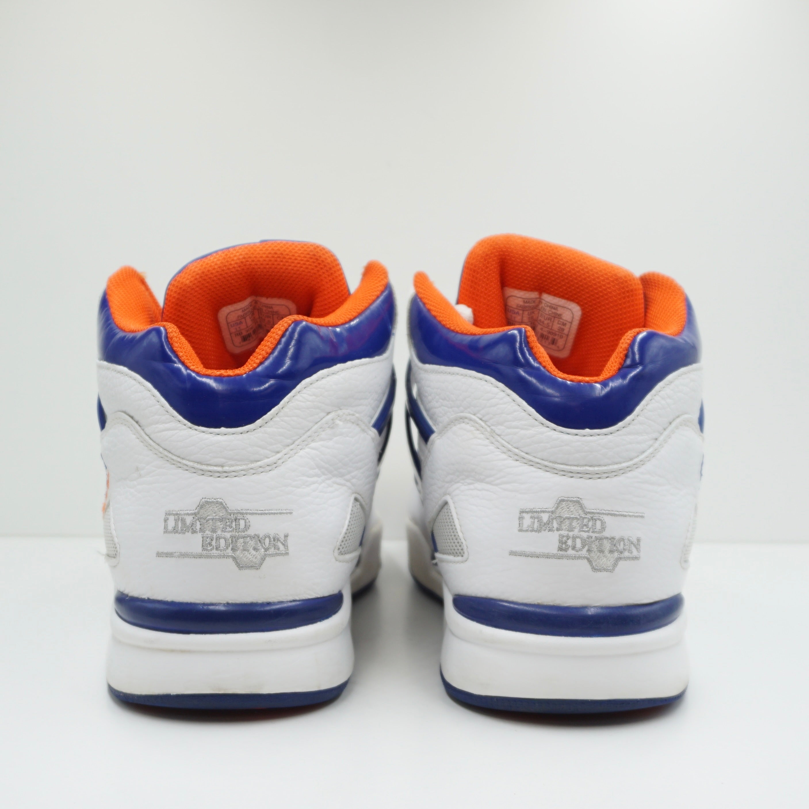 Reebok Pump Omni Lite White Blue Orange