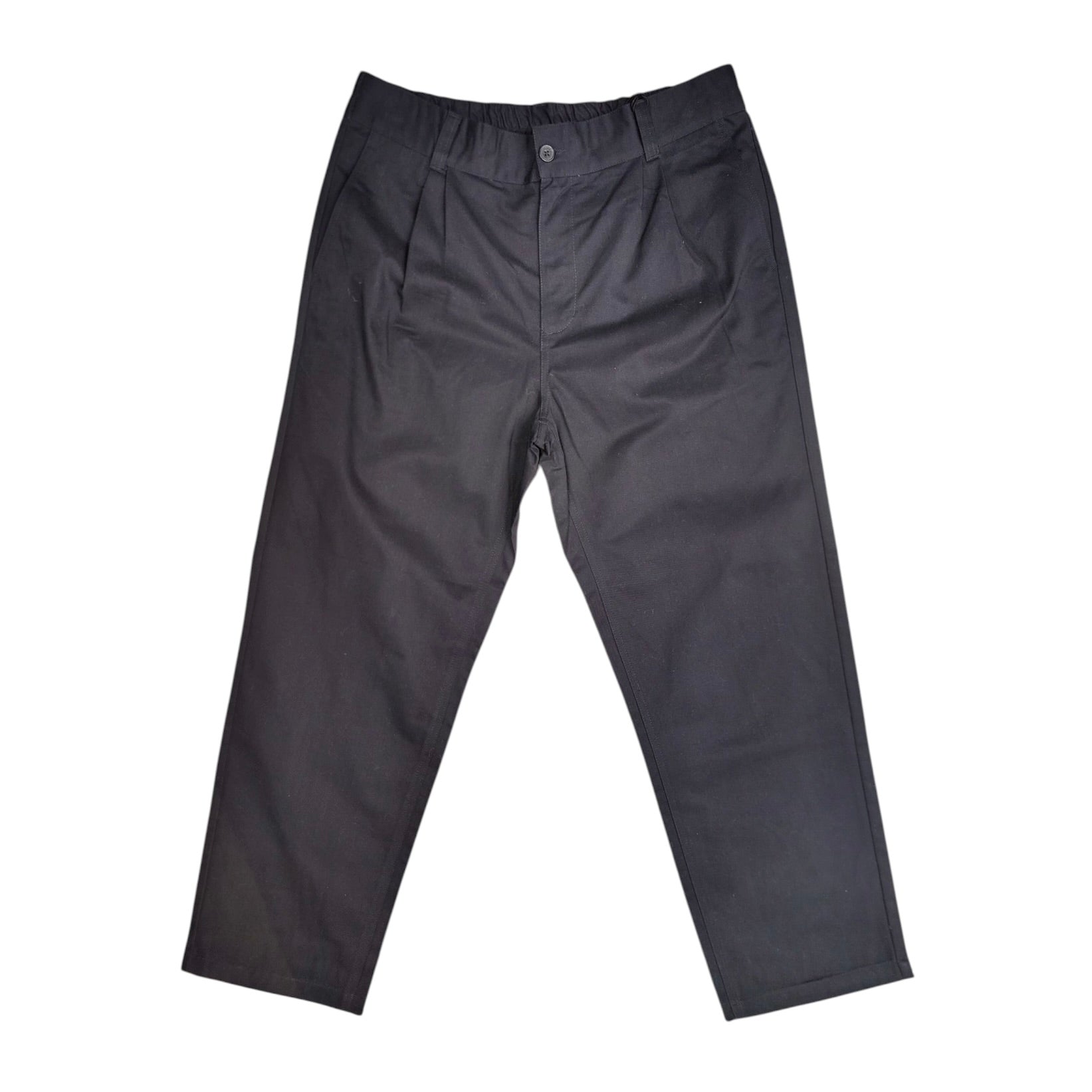 Sour Solution Baggy Chino Black Pants