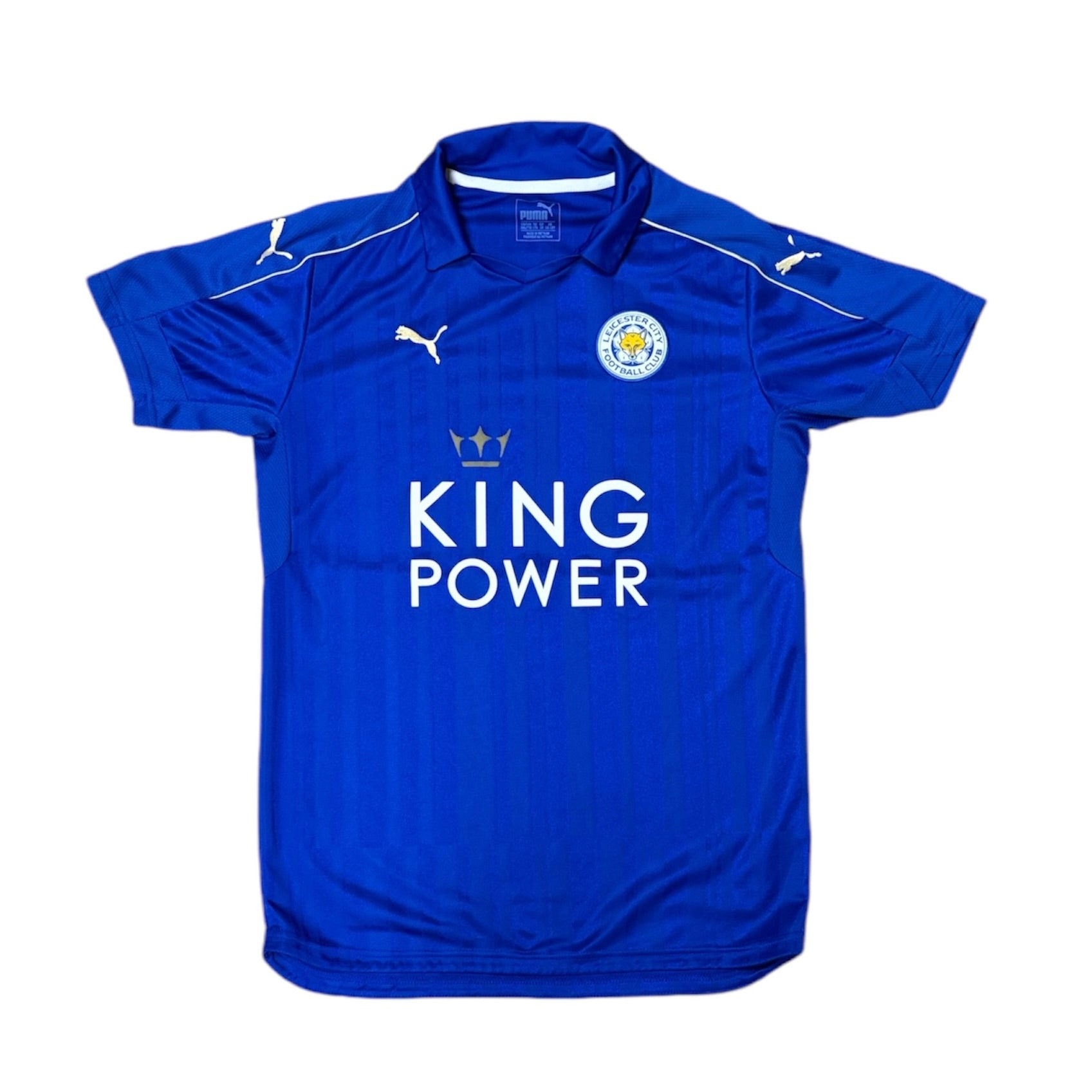 Puma Leicester City 2015/2016 Home Football Jersey (Youth)
