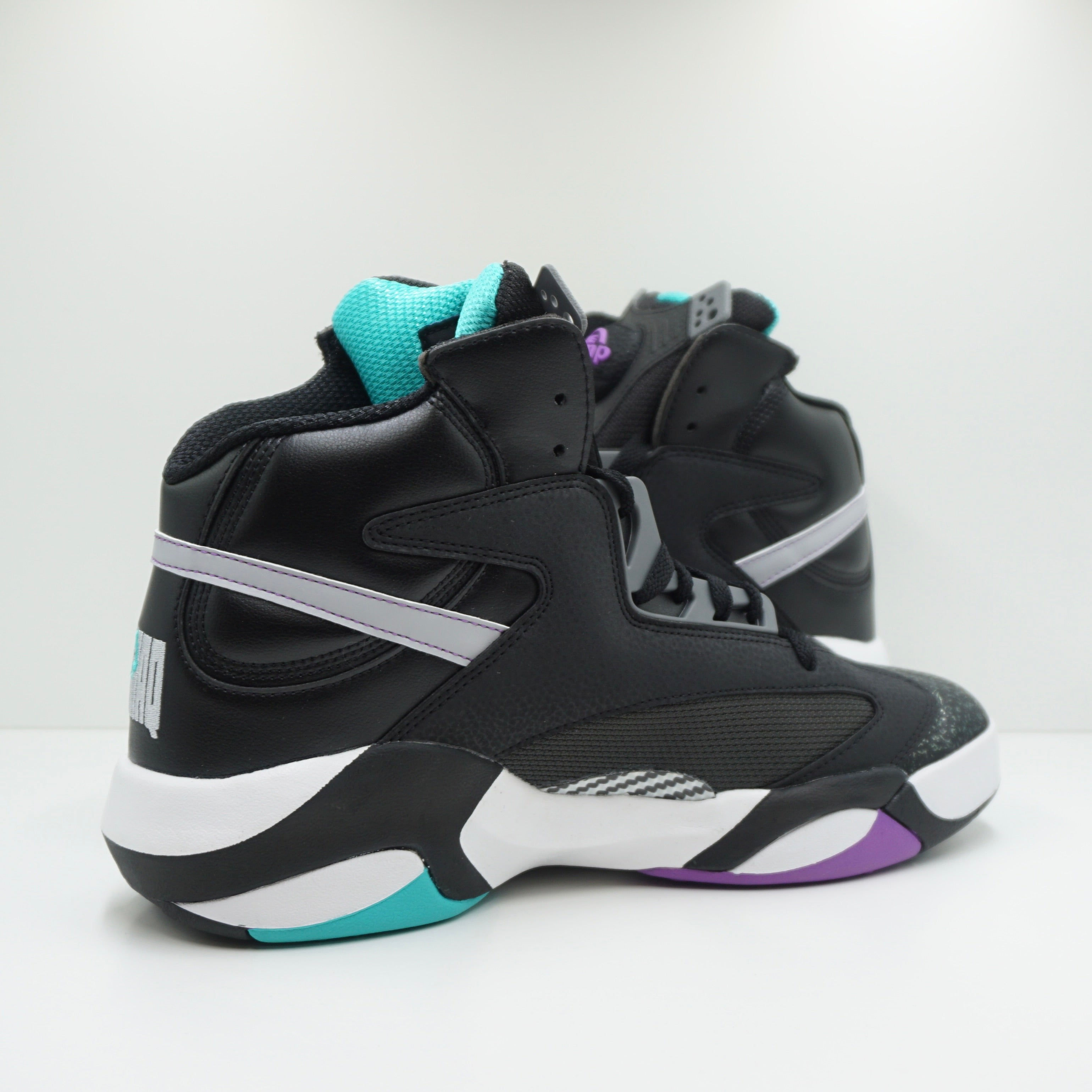 Reebok Shaq Attaq Black Purple Blacktop