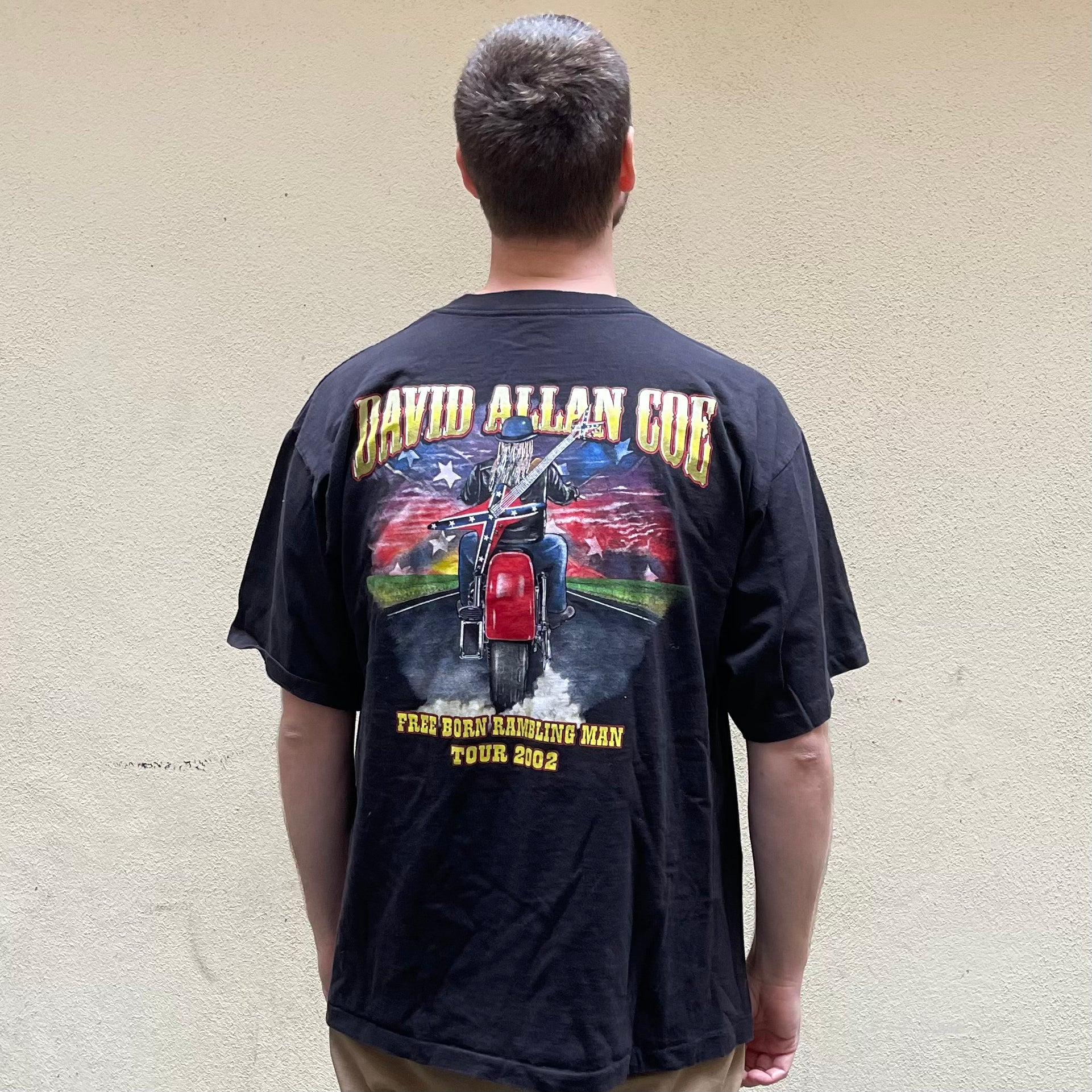 Aloré Made in USA David Allan Coe 2002 Tshirt