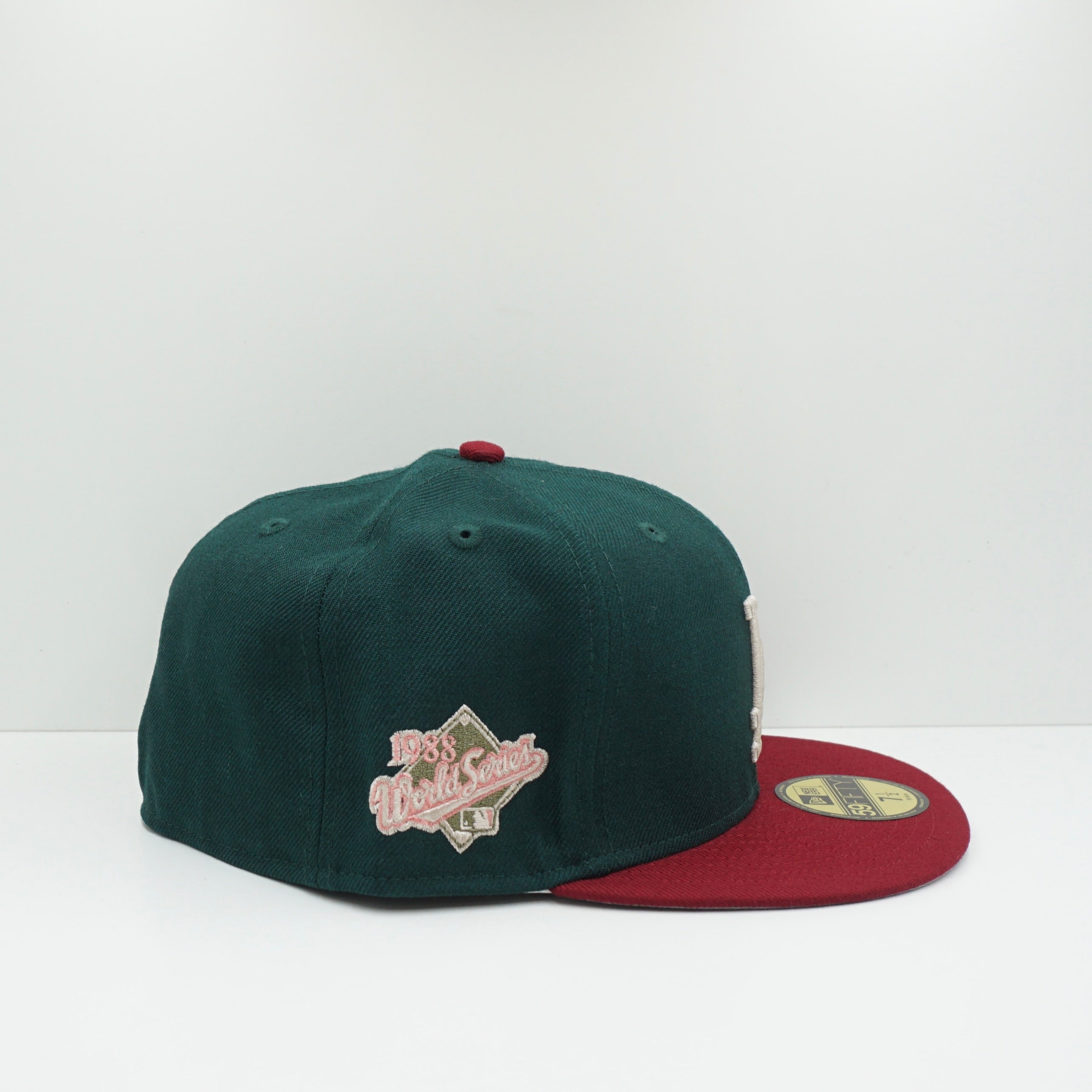 New Era Cooperstown Los Angeles Dodgers Green/Red Fitted Cap
