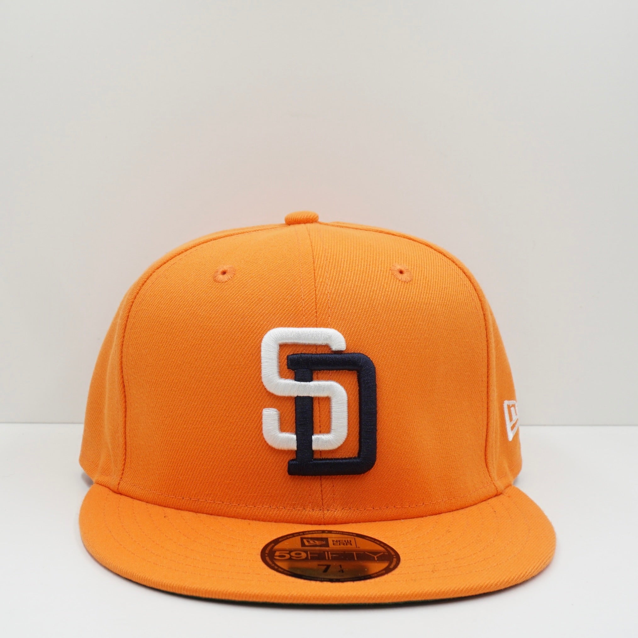 New Era San Diego Padres Orange Fitted Cap