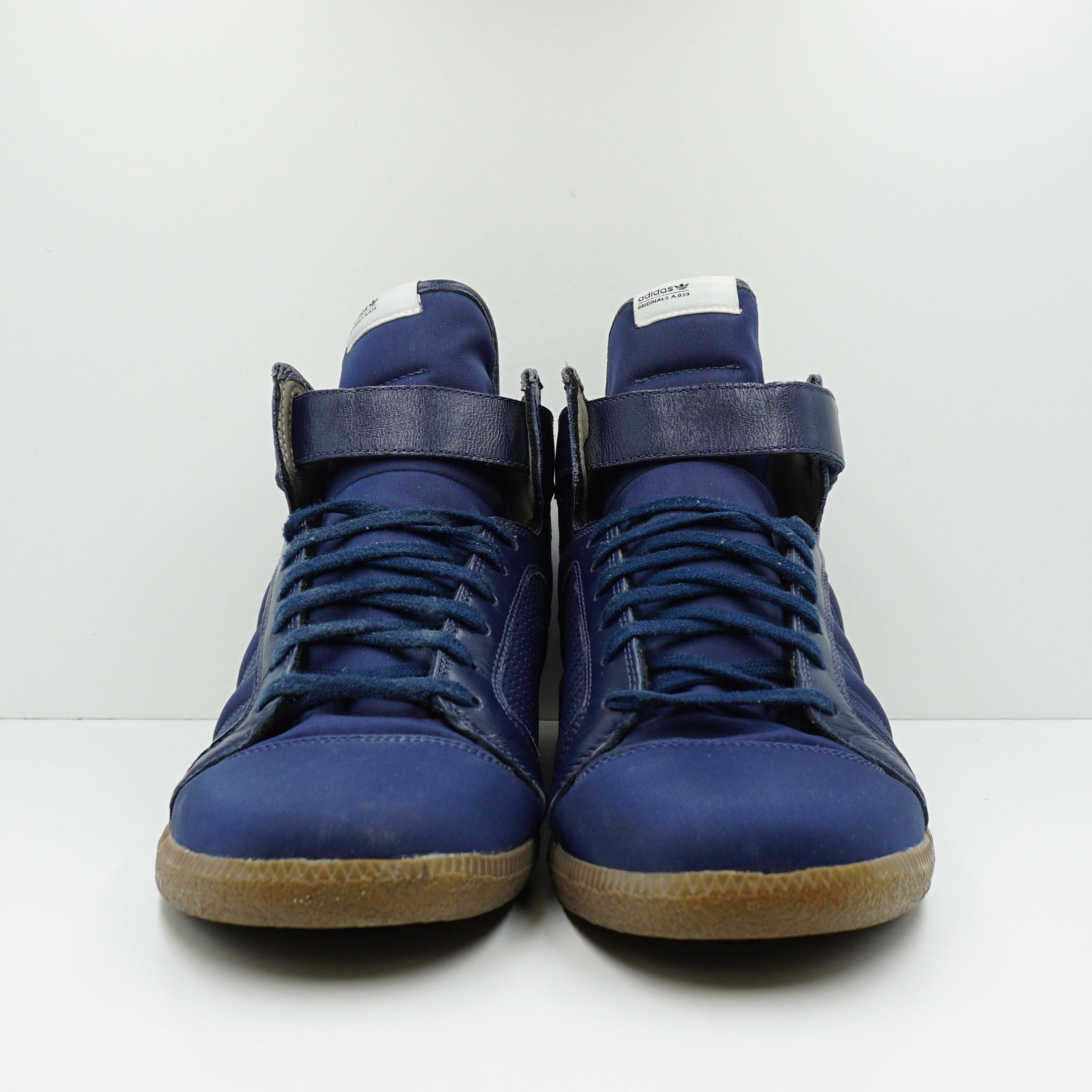 Adidas Originals Navy Nylon High Top