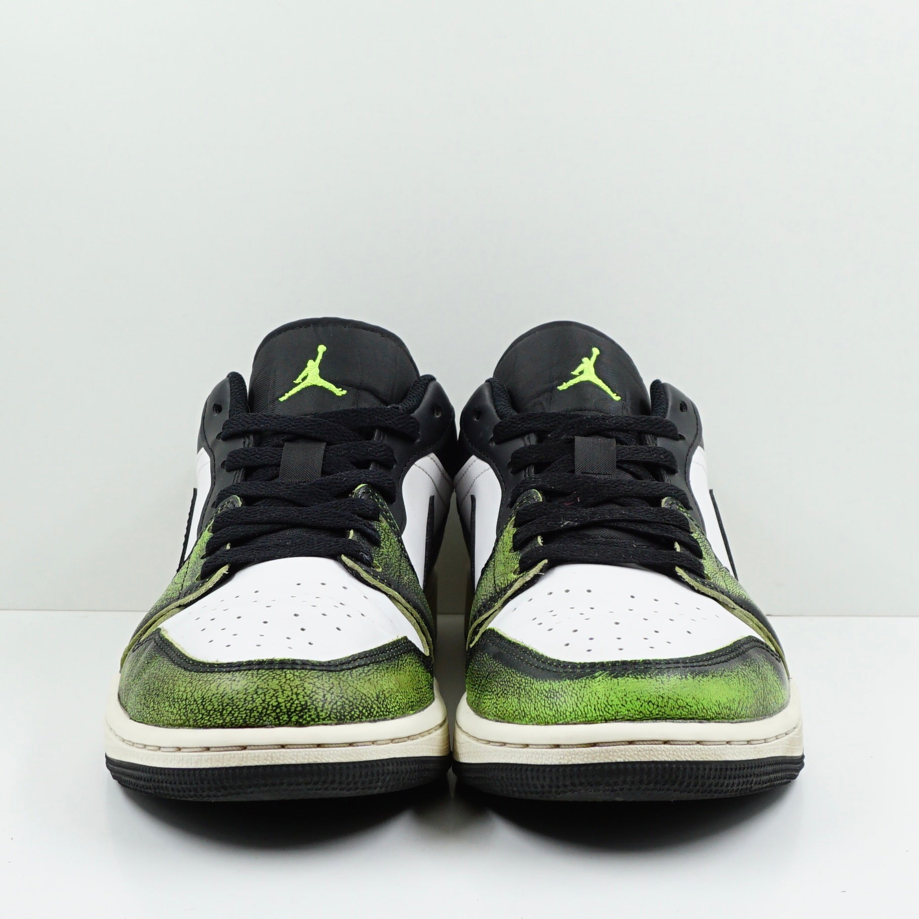 Jordan 1 Low Wear Away Electric Green