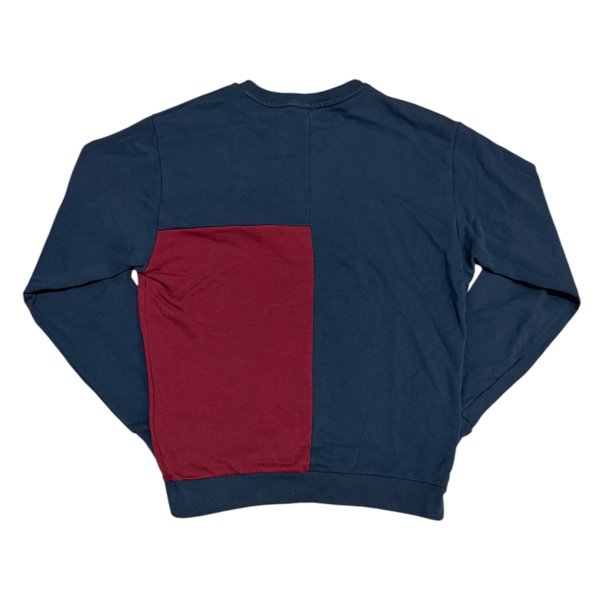 New Balance Split Navy Burgundy Sweatshirt