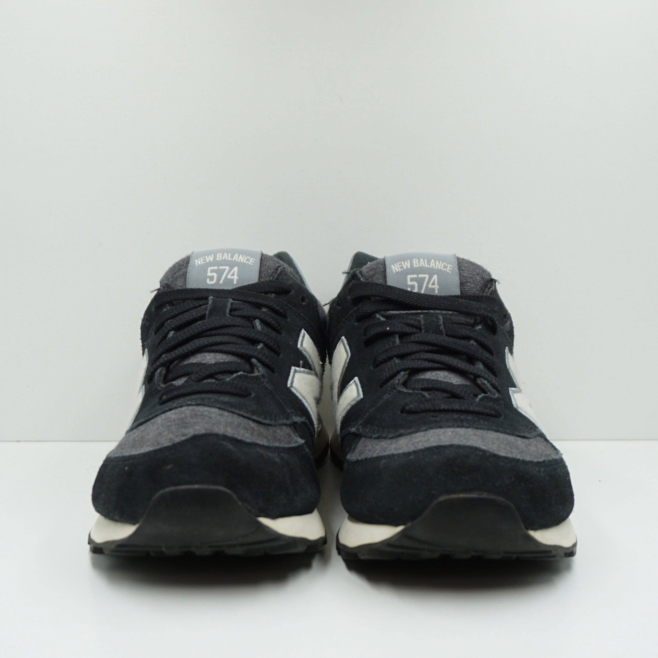 New Balance 574 Black Grey (W)