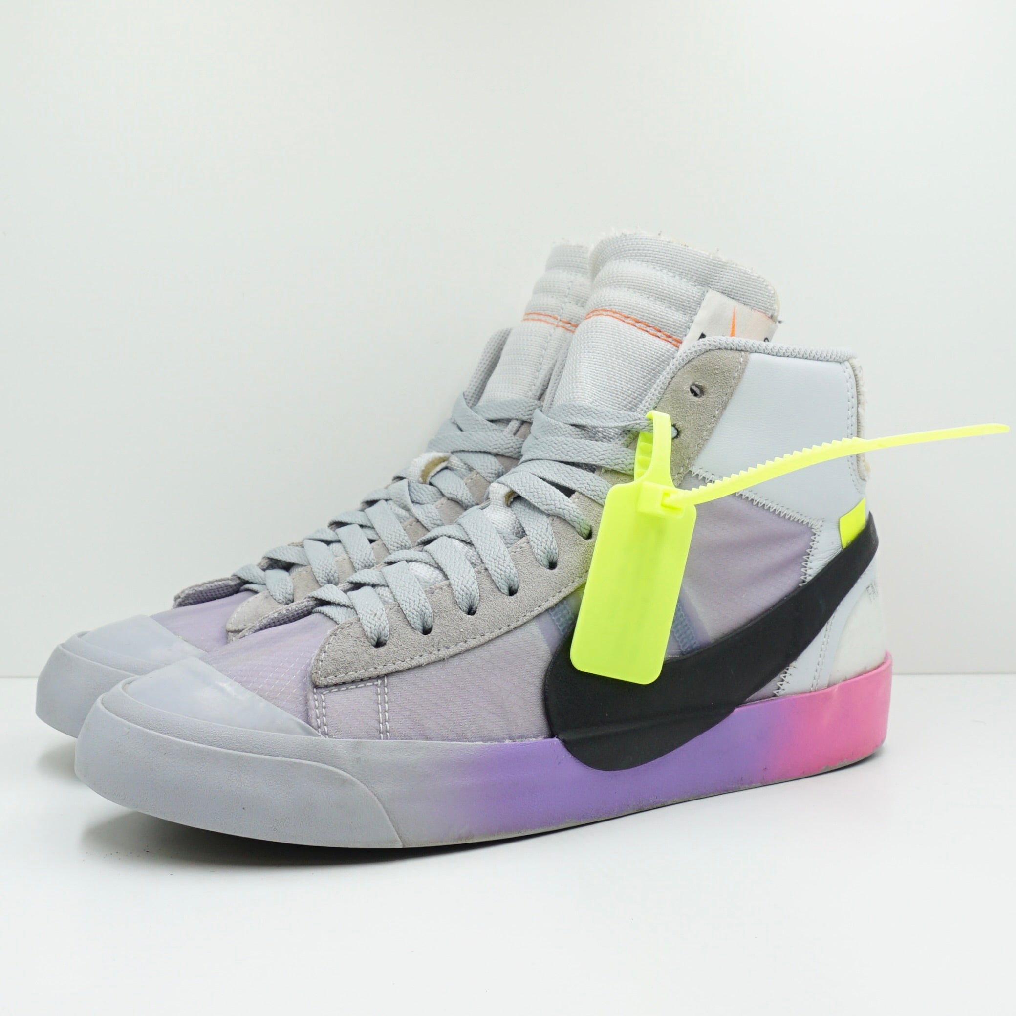 Nike Blazer Mid Off-White Wolf Grey Serena Queen