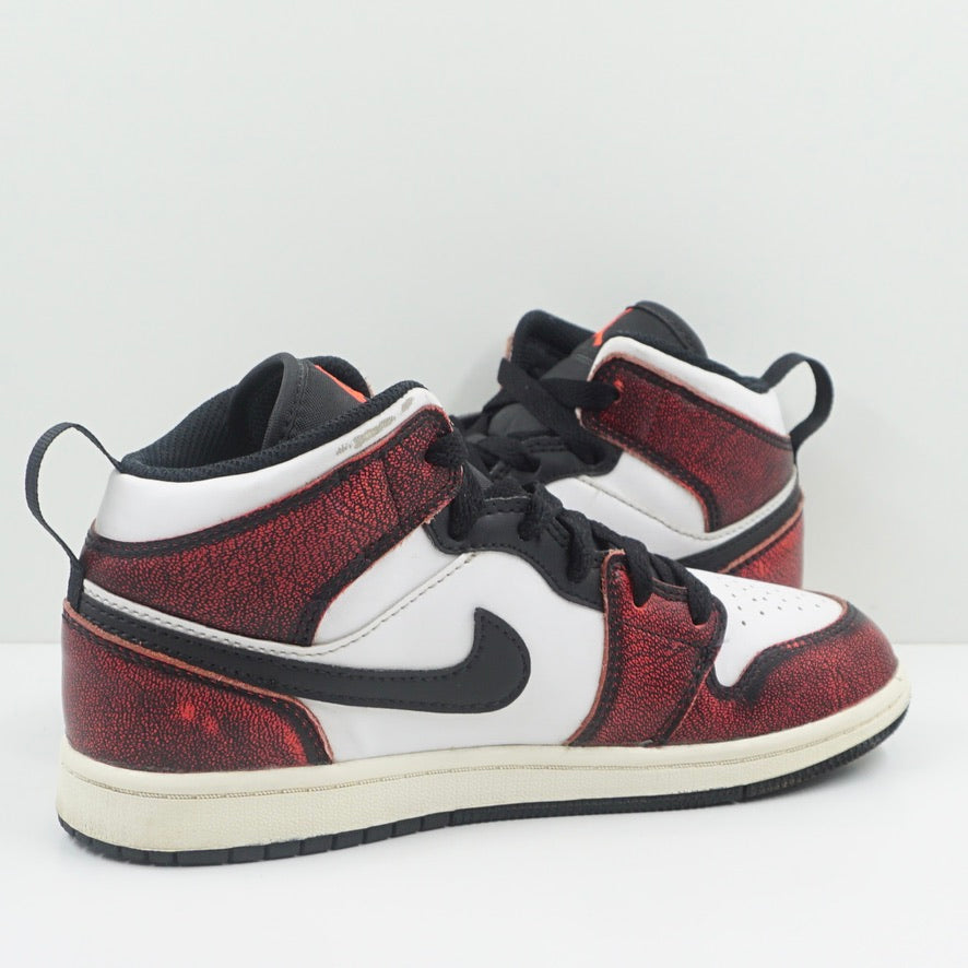 Jordan 1 Mid Wear-Away Chicago (PS)