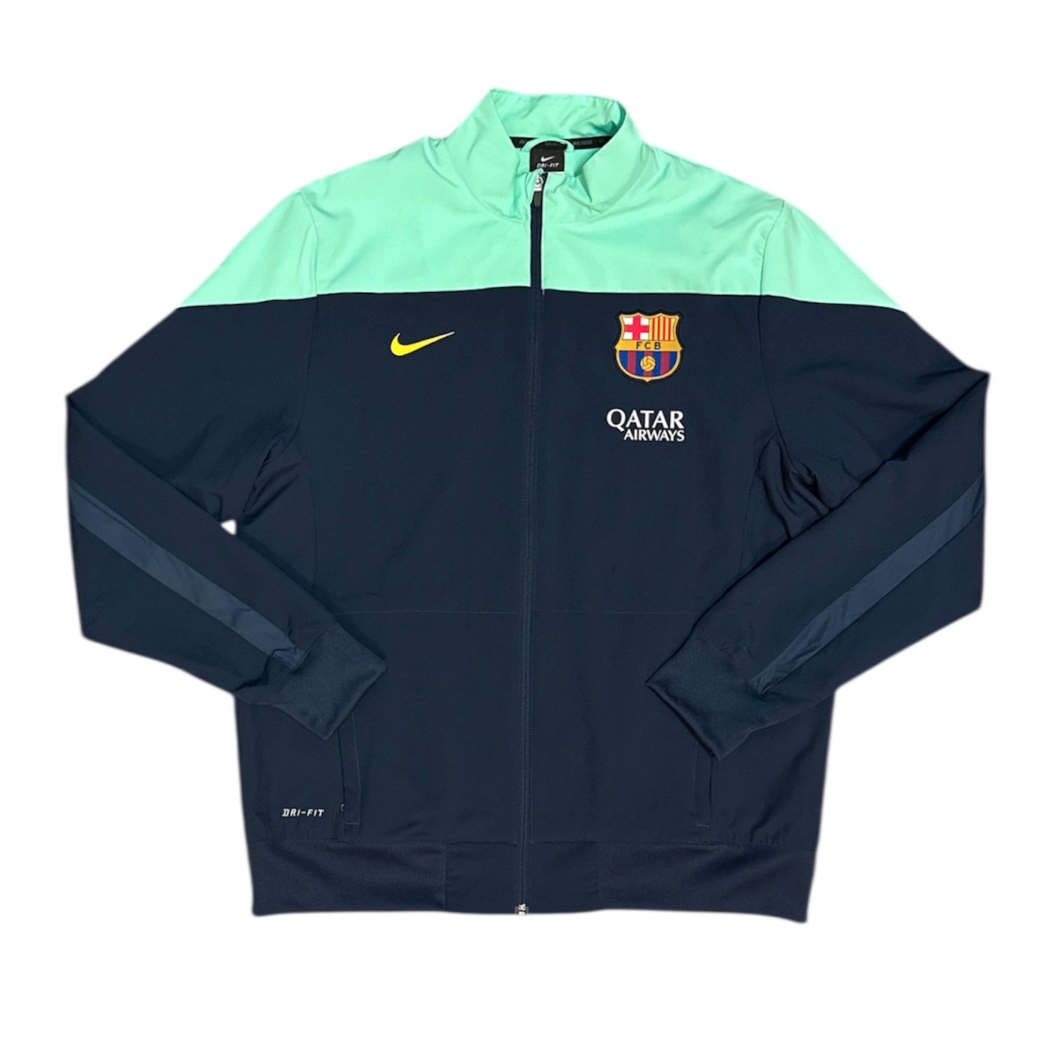 Nike Barcelona 2013/2024 Navy Mint Green Training Jacket