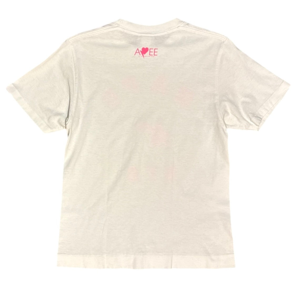 APEE By A Bathing Ape Bape Sta White Pink Tshirt (W)
