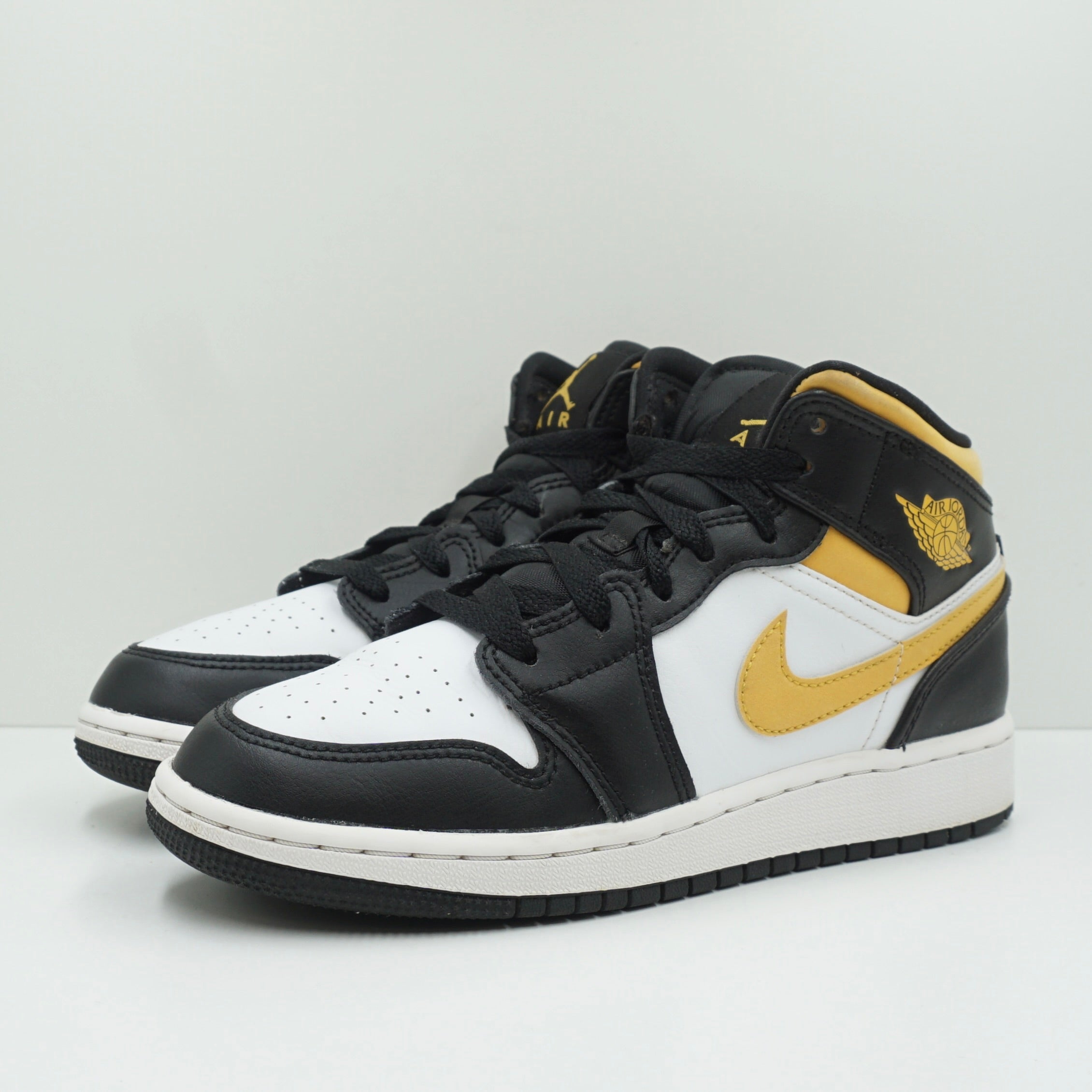 Jordan 1 Mid Pollen Black (GS)