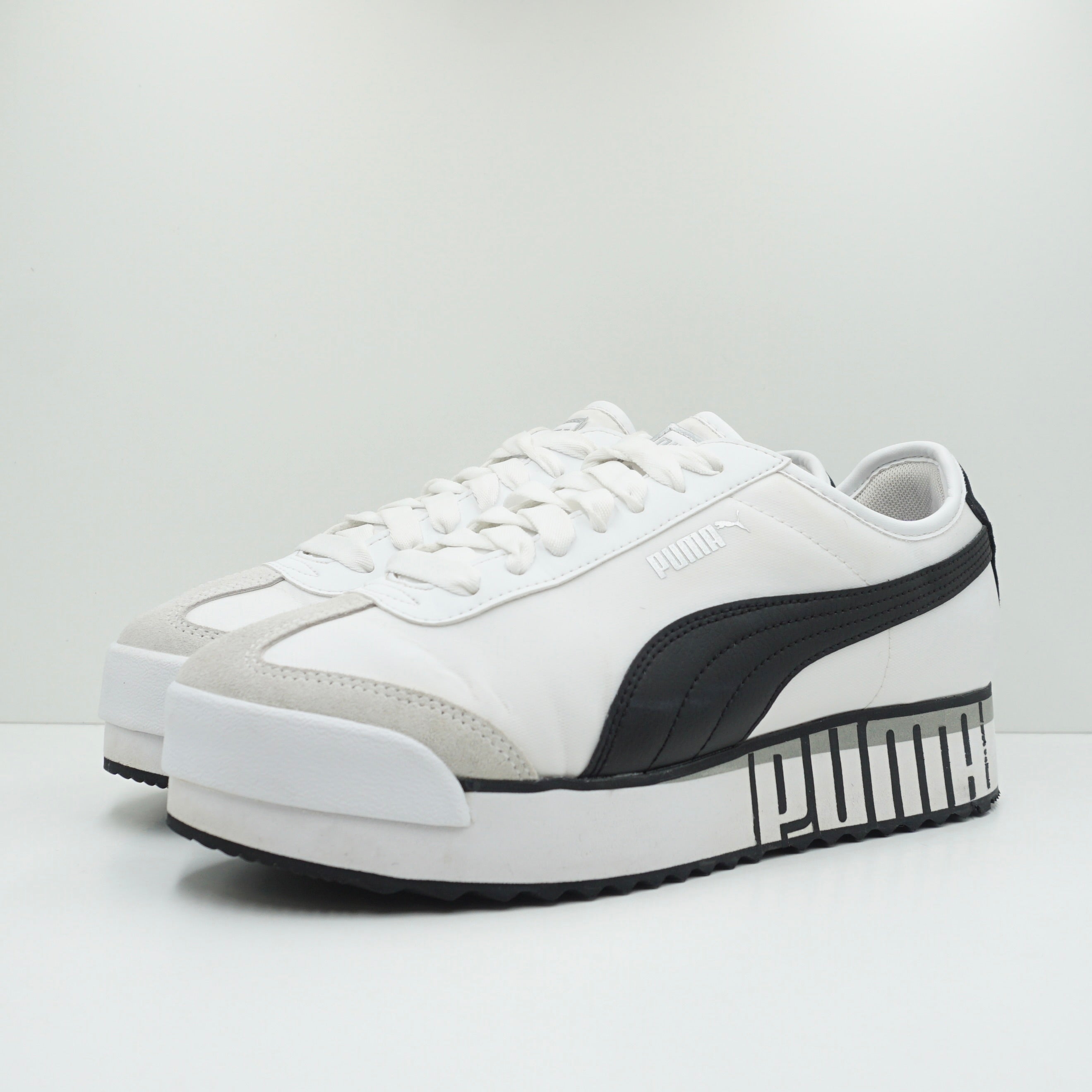 Puma Roma Amor Logo White Black (W)