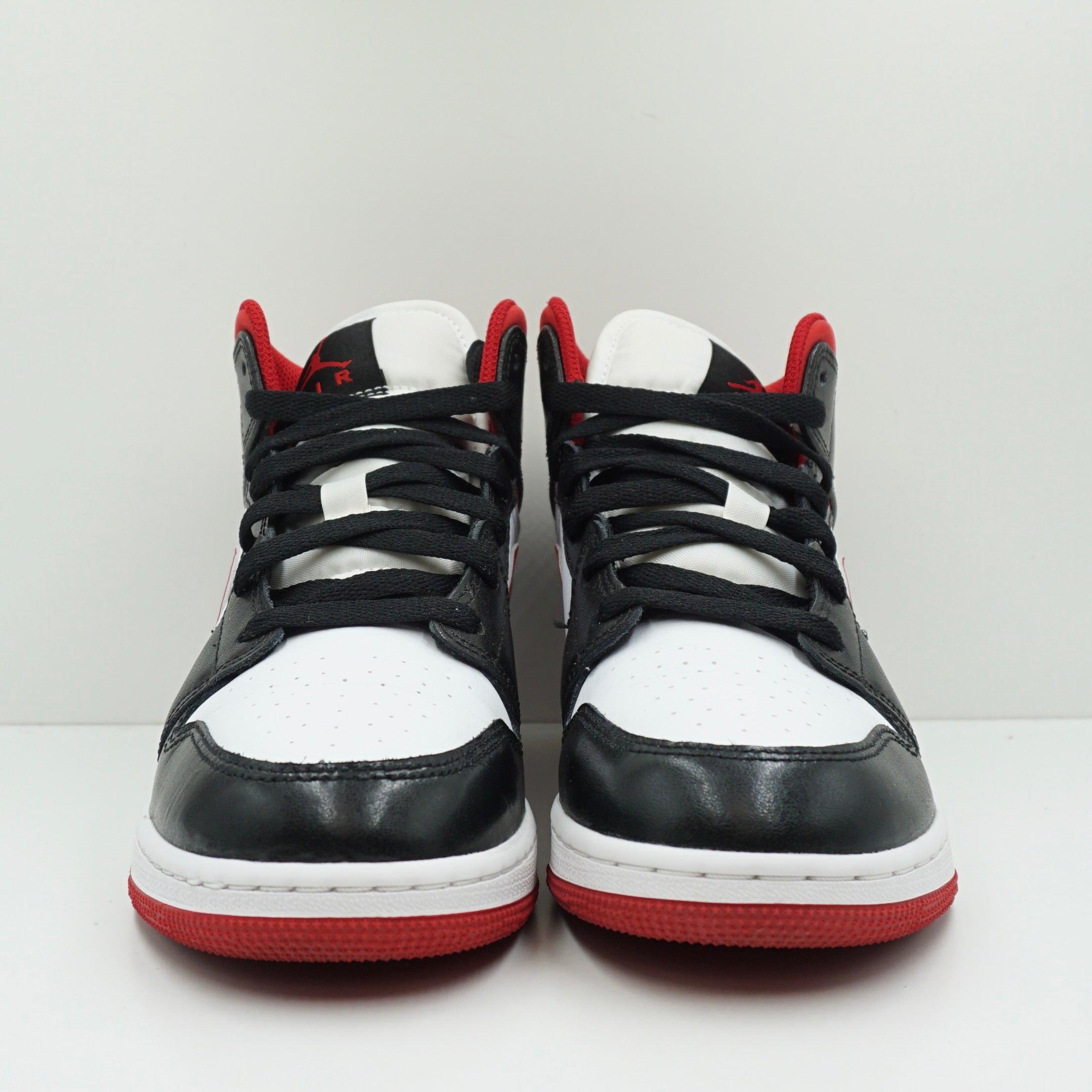 Jordan 1 Mid Black Gym Red (GS)