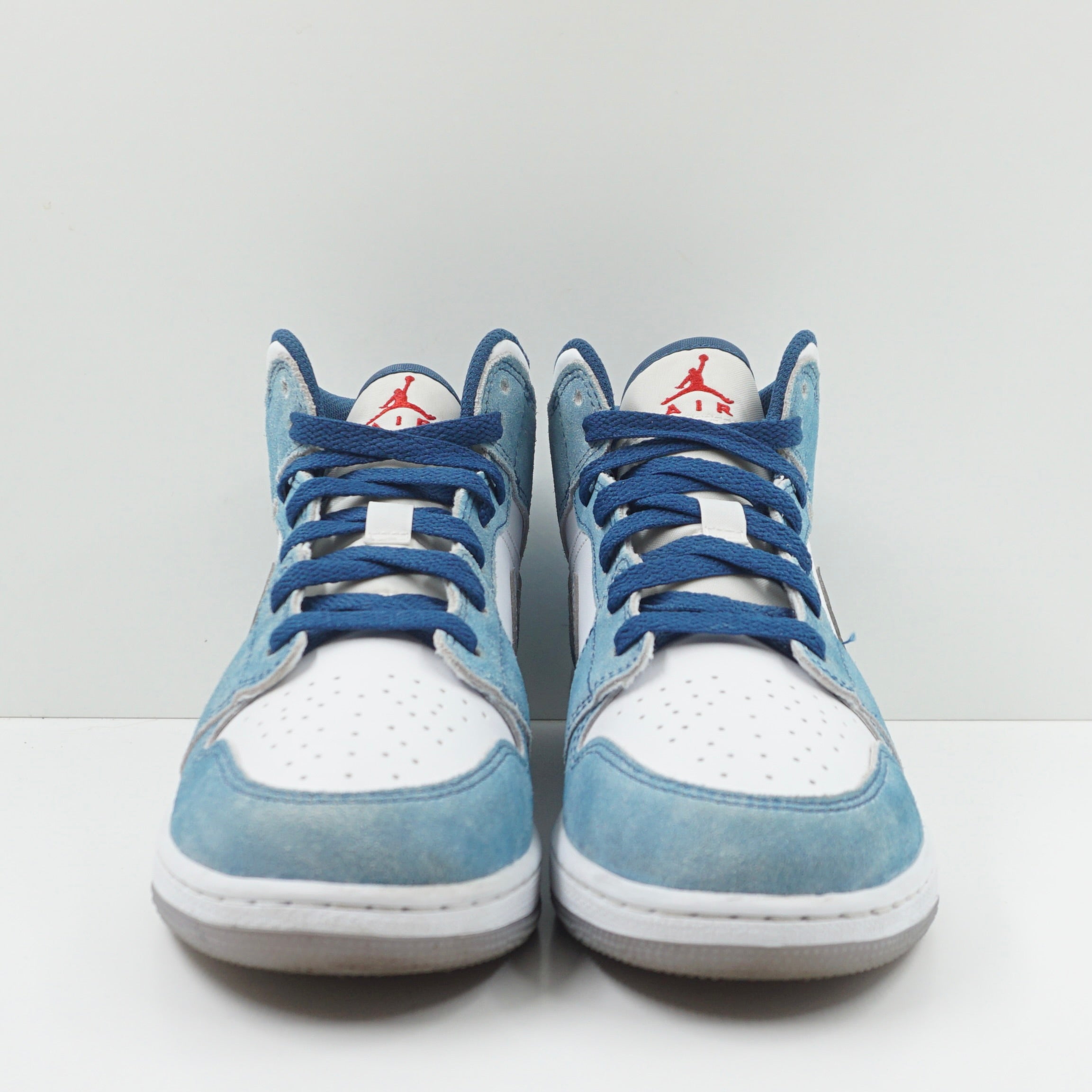 Jordan 1 Mid SE French Blue Light Steel (GS)