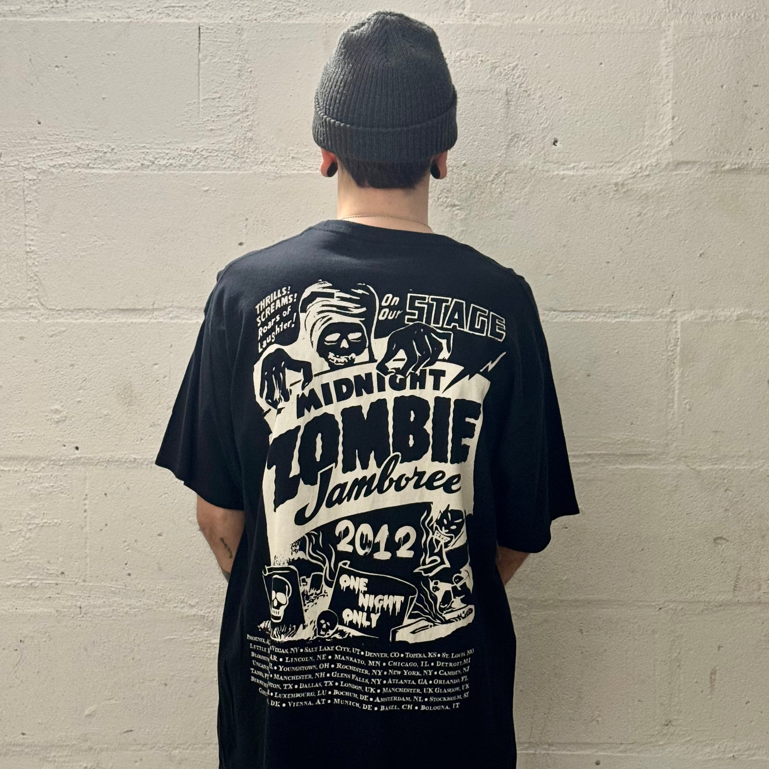 Rob Zombie 2012 Midnight Zombie Jamboree Tour Tshirt