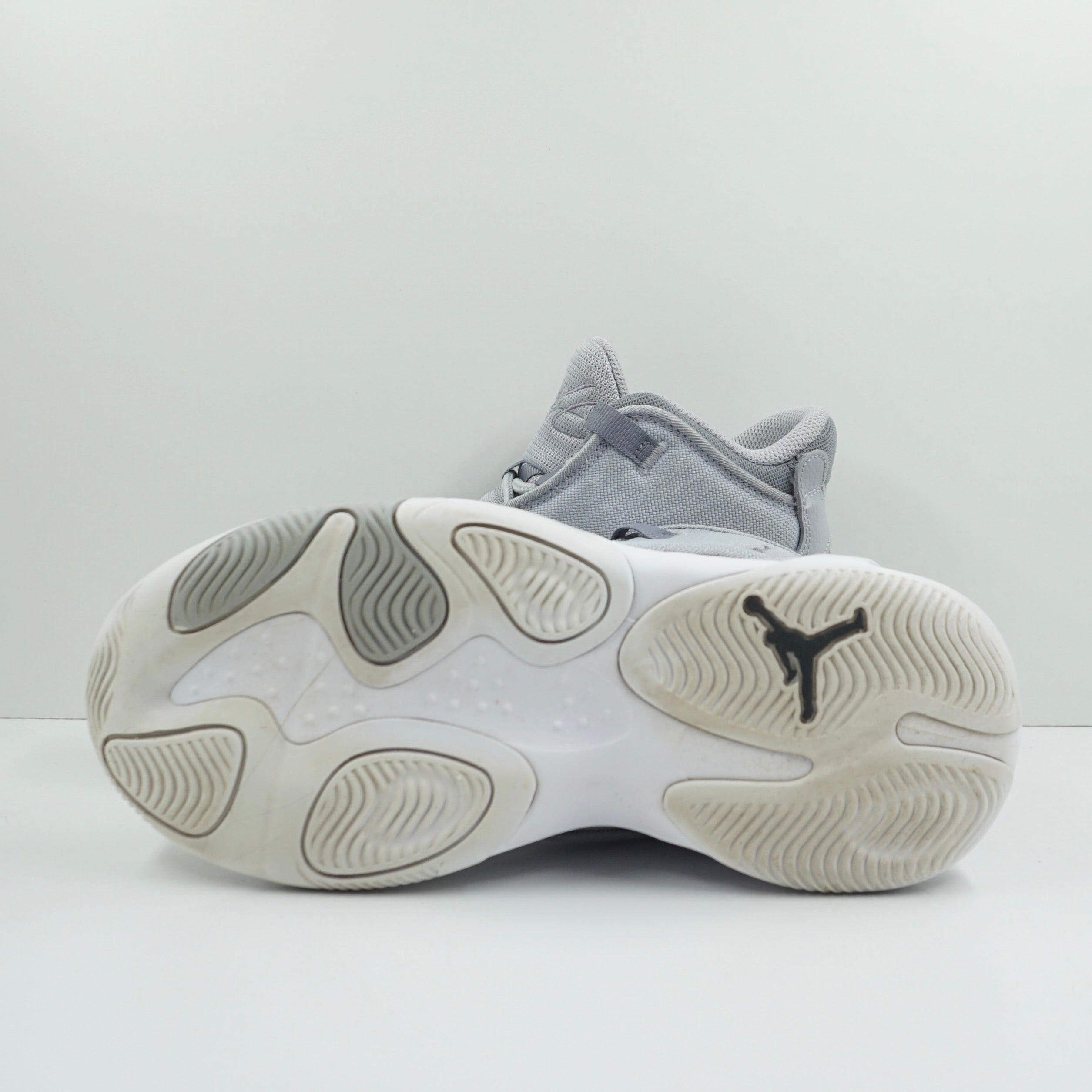 Jordan Max Aura 4 Cool Grey White Black Wolf Grey (GS)