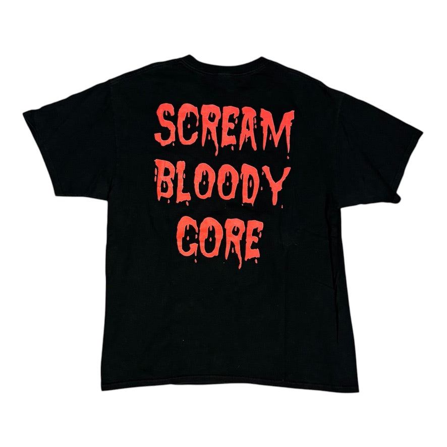 Death Scream Bloody Gore Black Tshirt