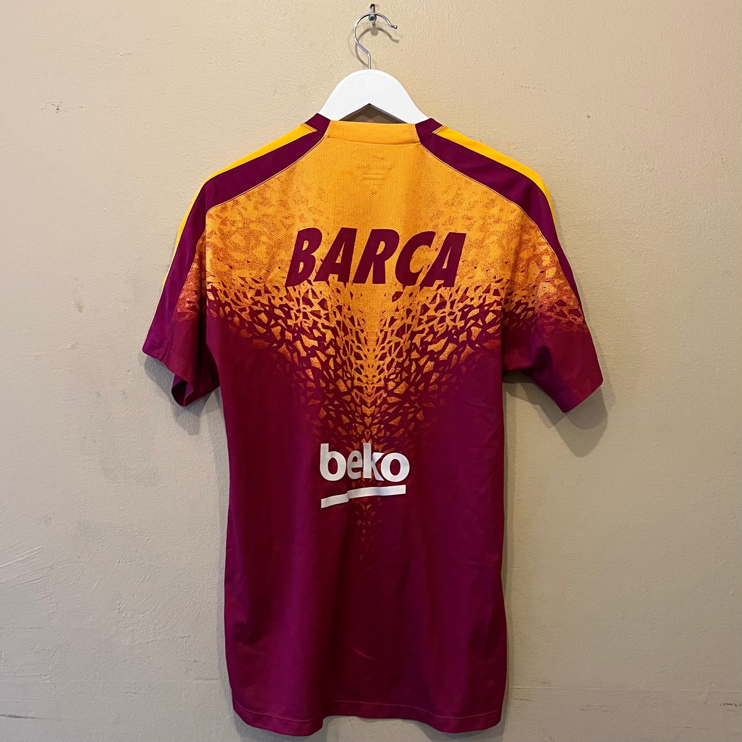 Nike FC Barcelona 2015/2016 Purple Training Football Jersey