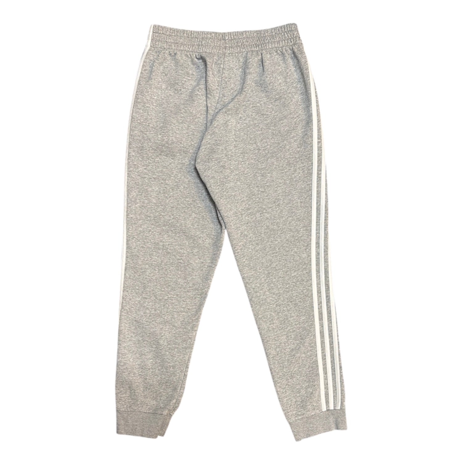 Adidas Essentials 3 Stripes Fleece Grey Sweatpants