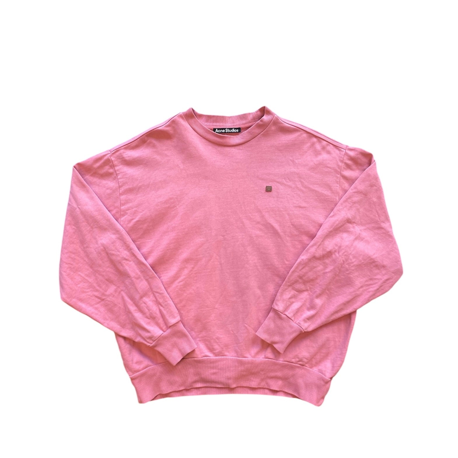 Acne Studios Face Pink Sweater