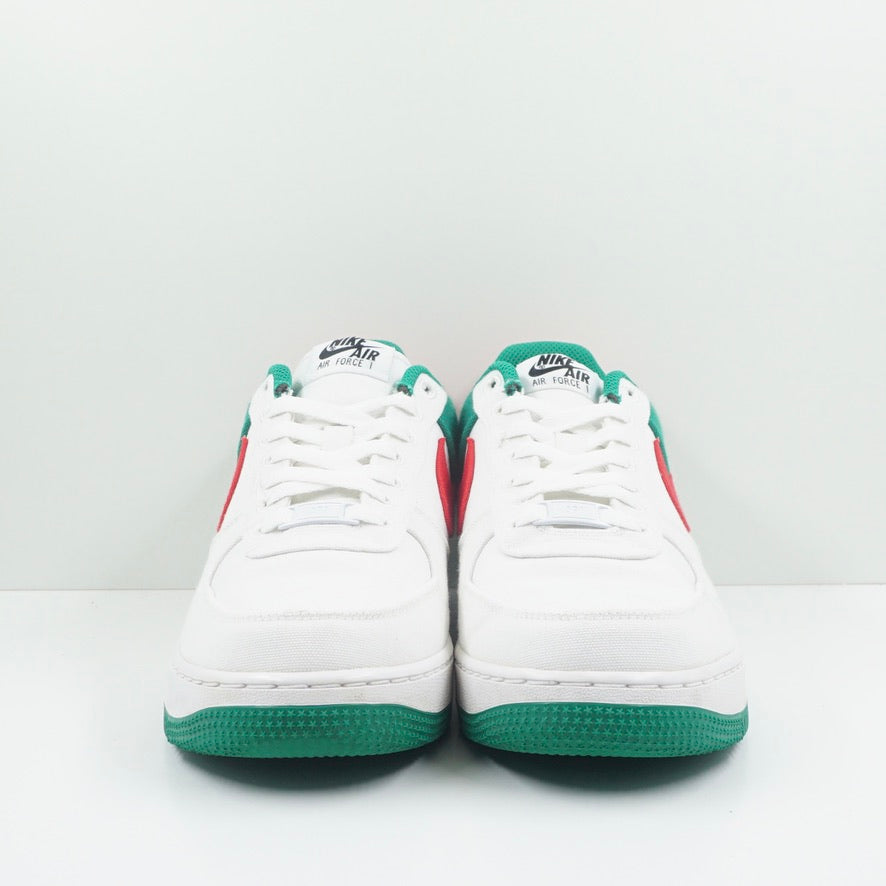 Nike Air Force 1 By You White Red Green