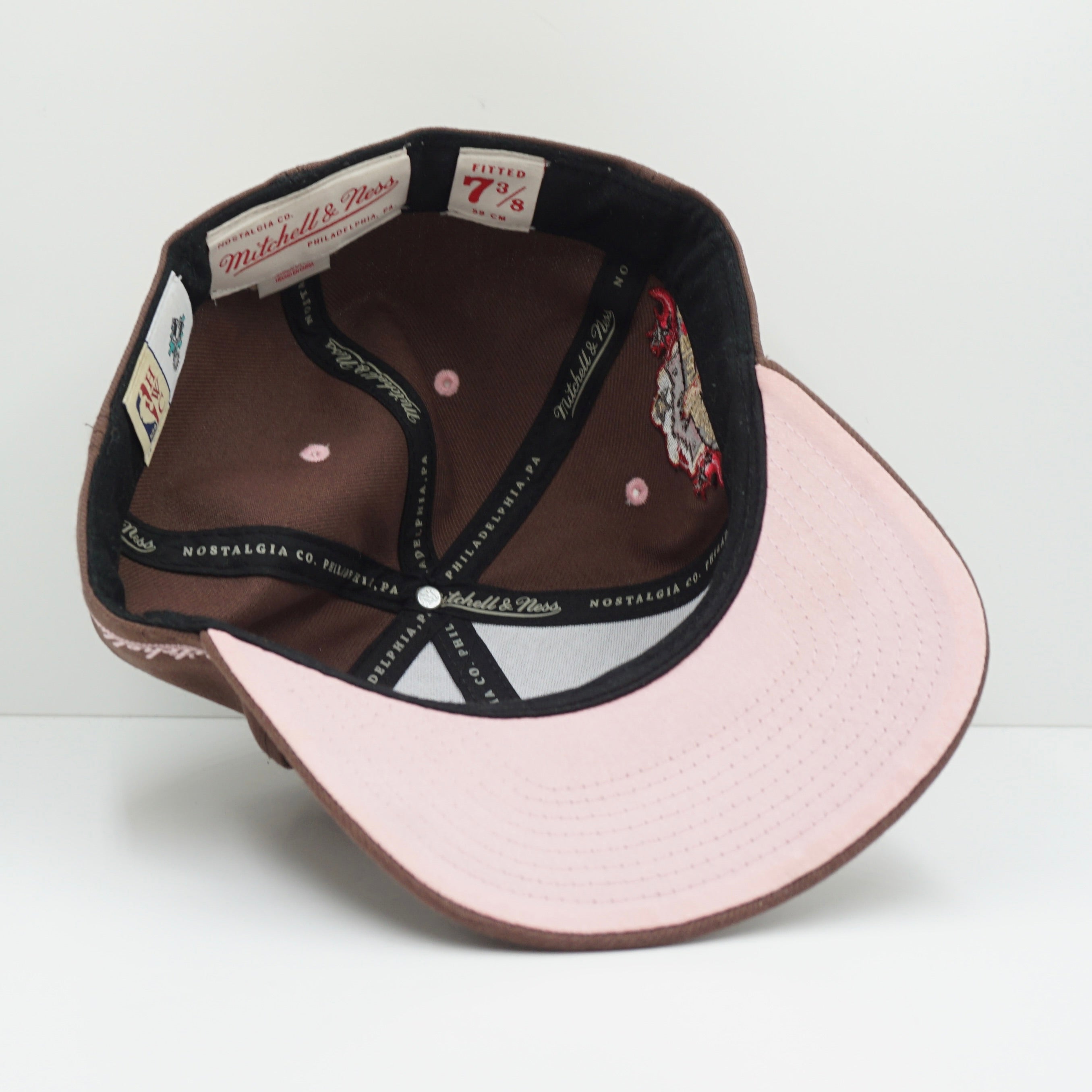 Mitchell & Ness San Antonio Spurs Brown Sugar Bacon Fitted Cap