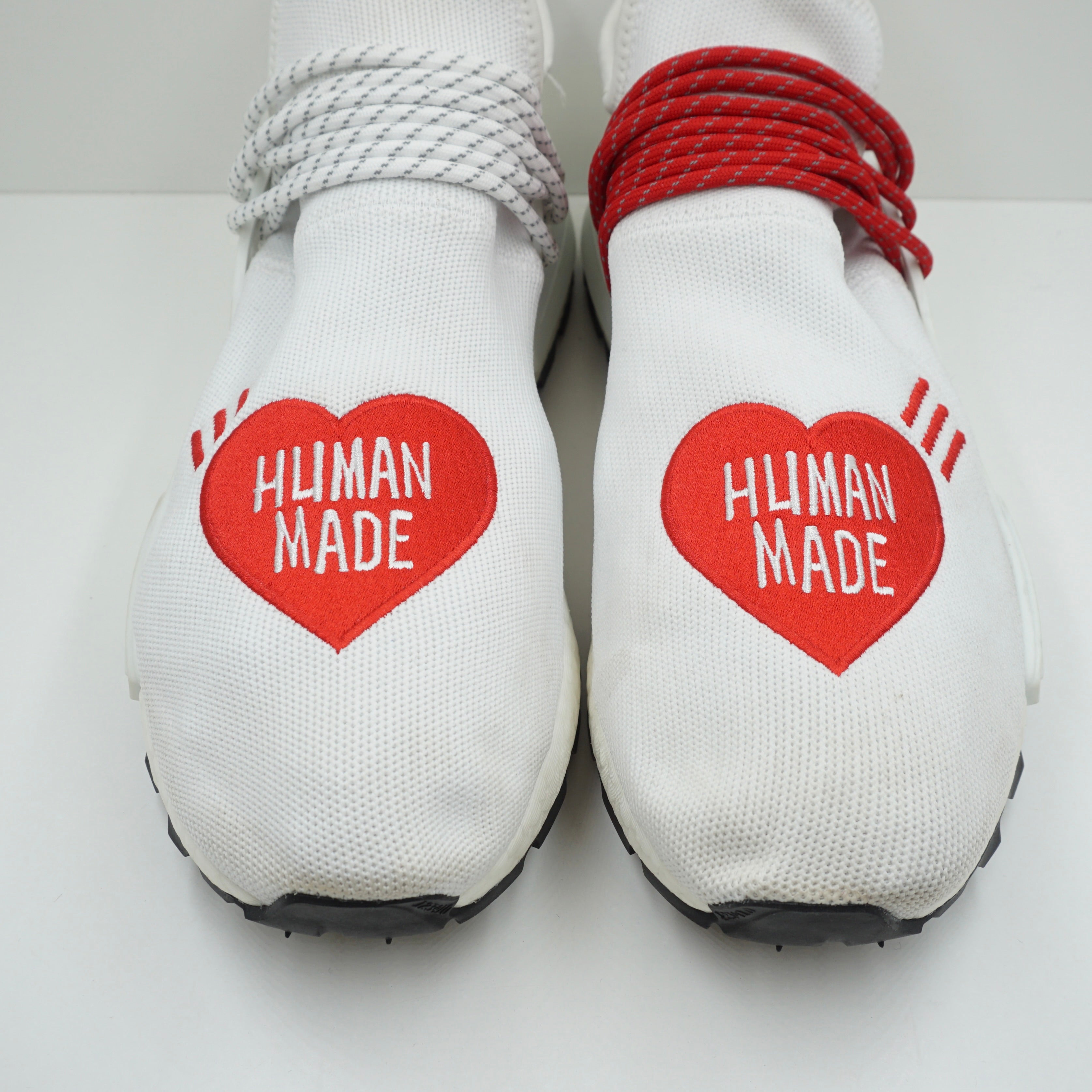 Adidas NMD HU Pharrell Human Made White Red