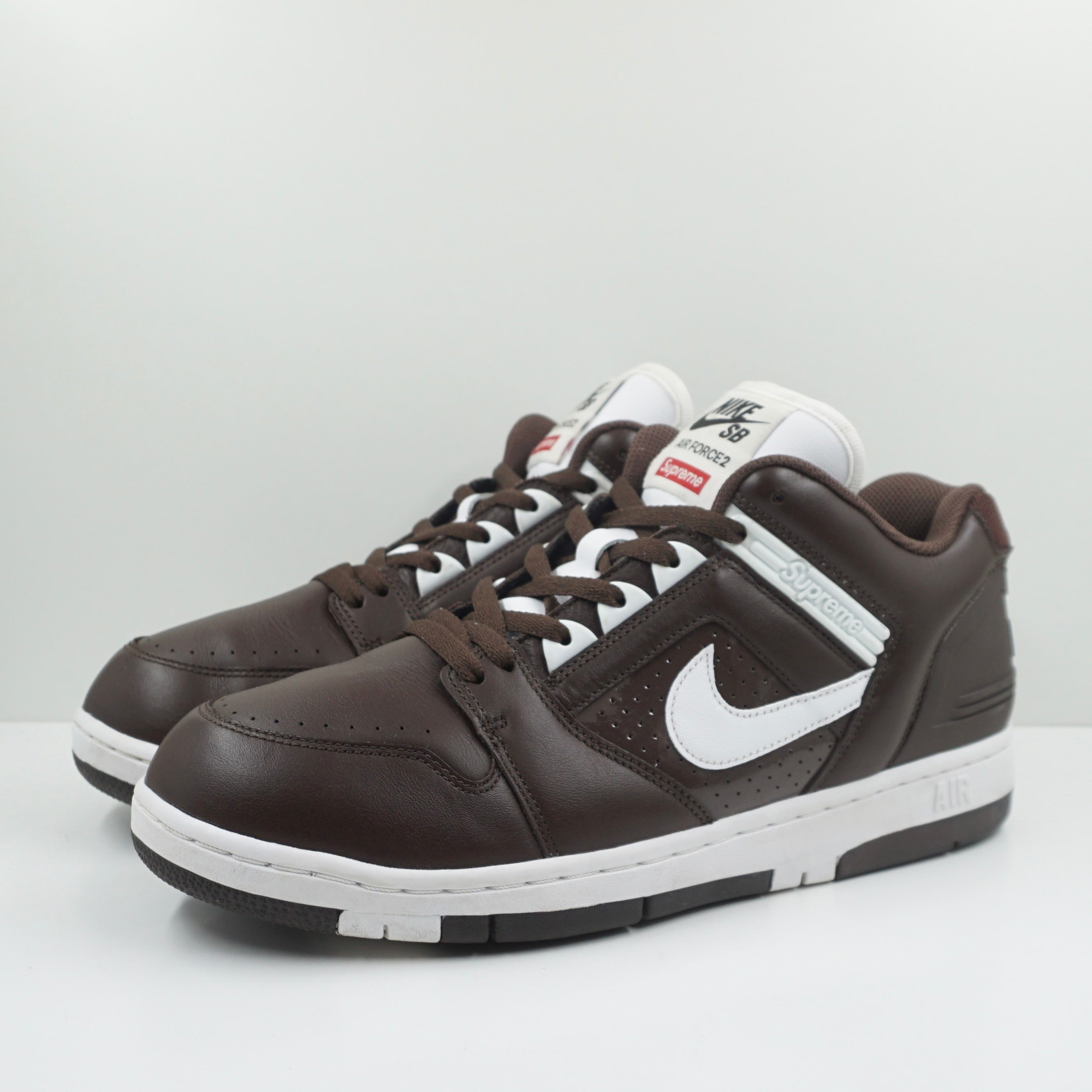 Nike SB Air Force 2 Low Supreme Brown