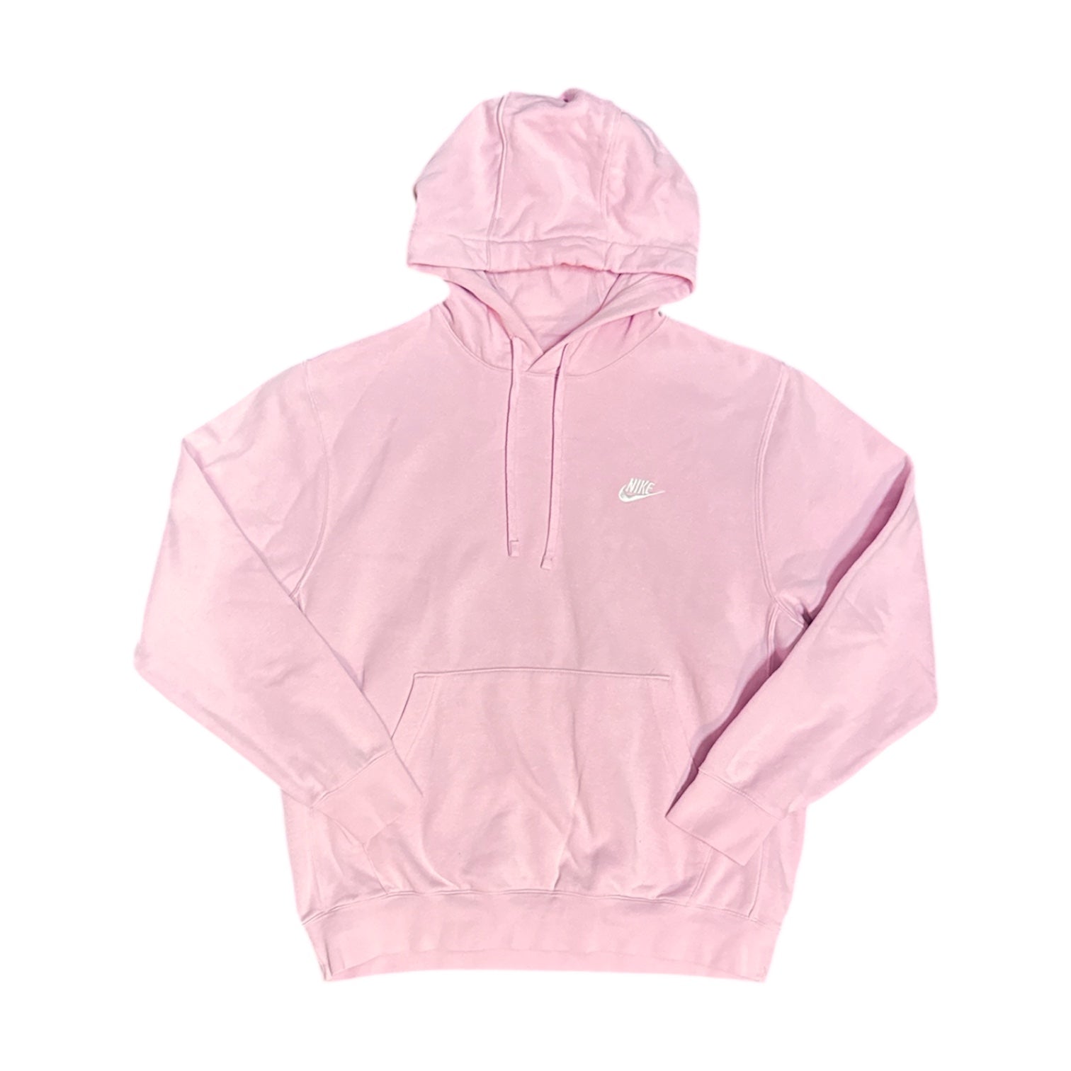 Nike Sportswear Club Fleece Pink Pullover Hoodie