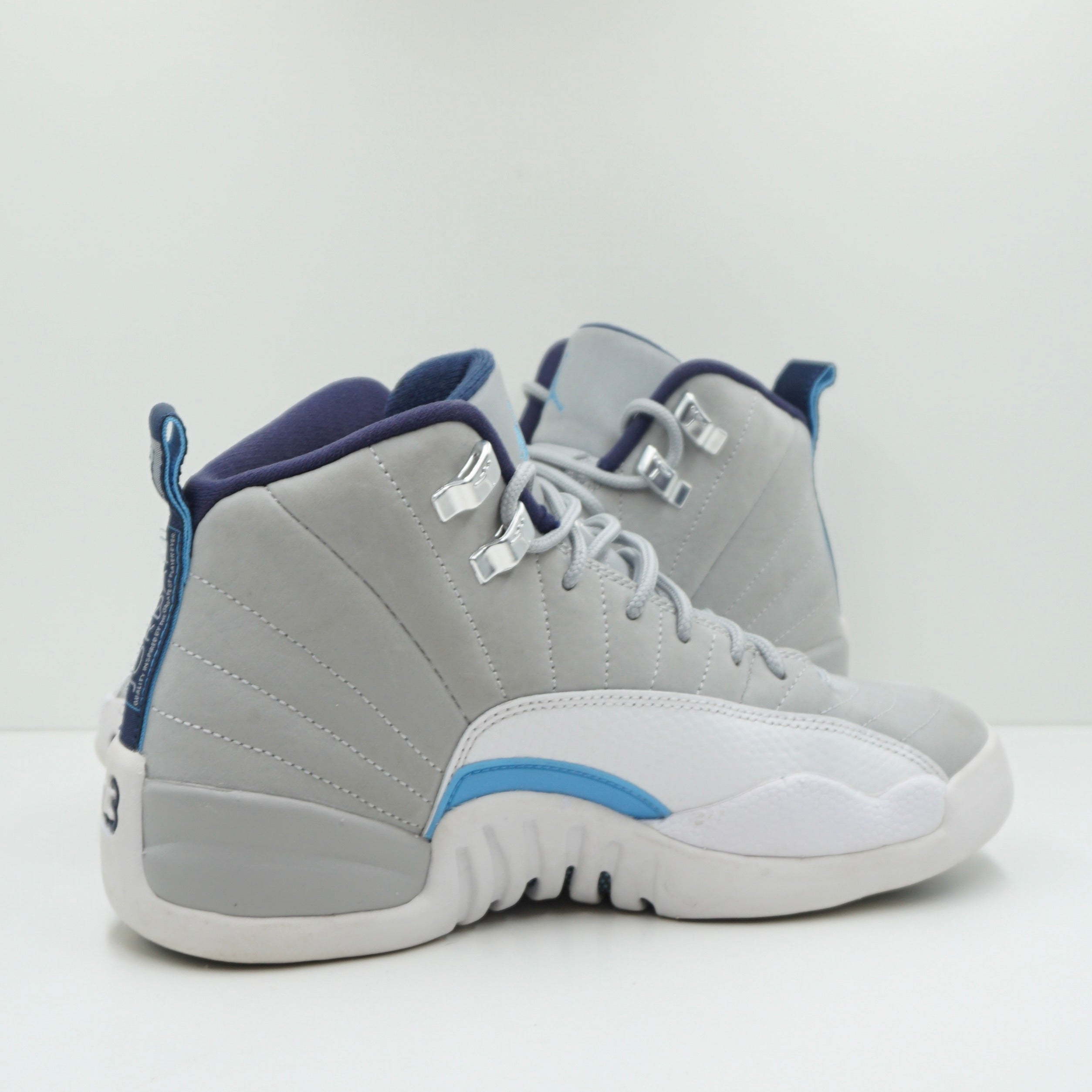 Jordan 12 Retro Grey University Blue (GS)