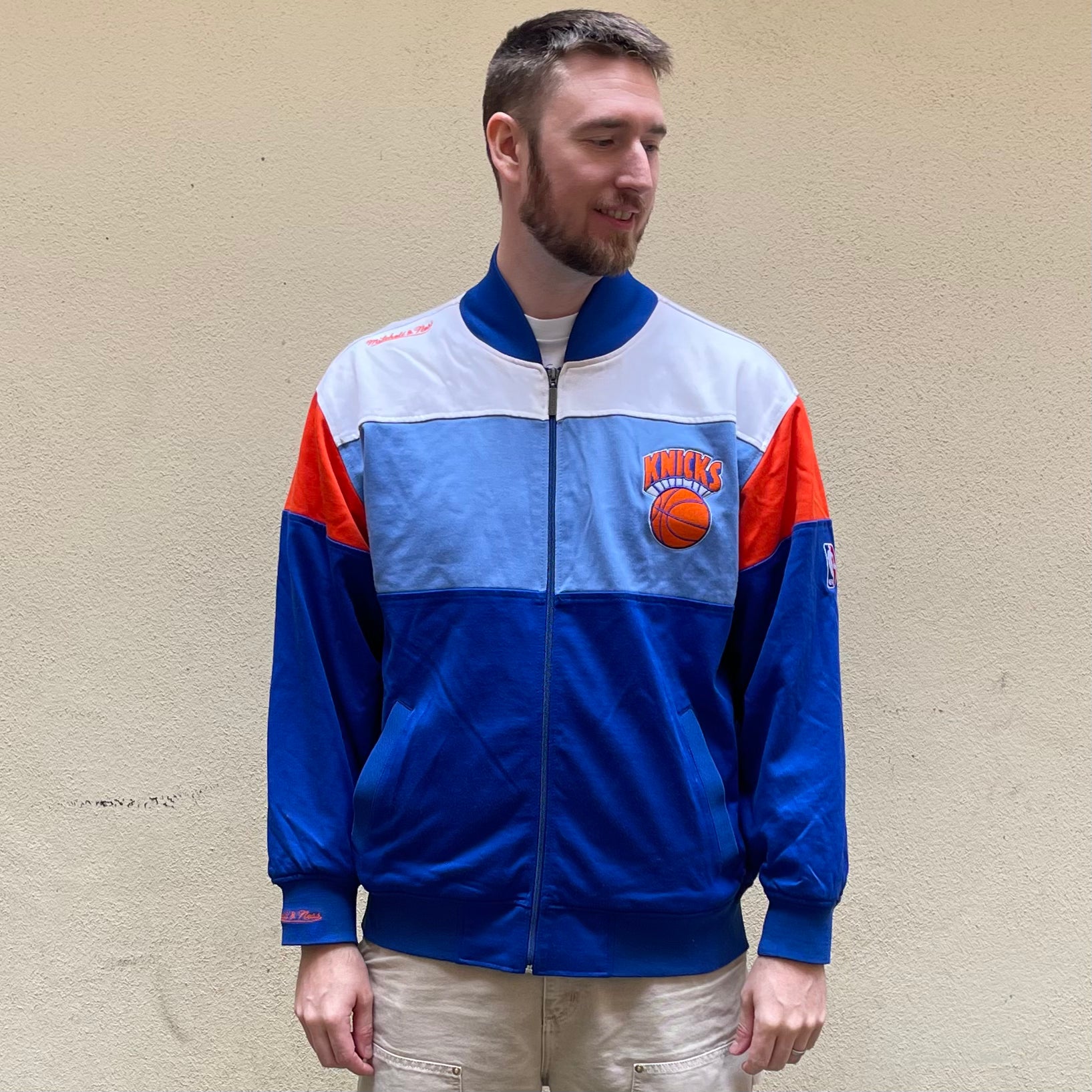 Mitchell & Ness Knicks Track Top