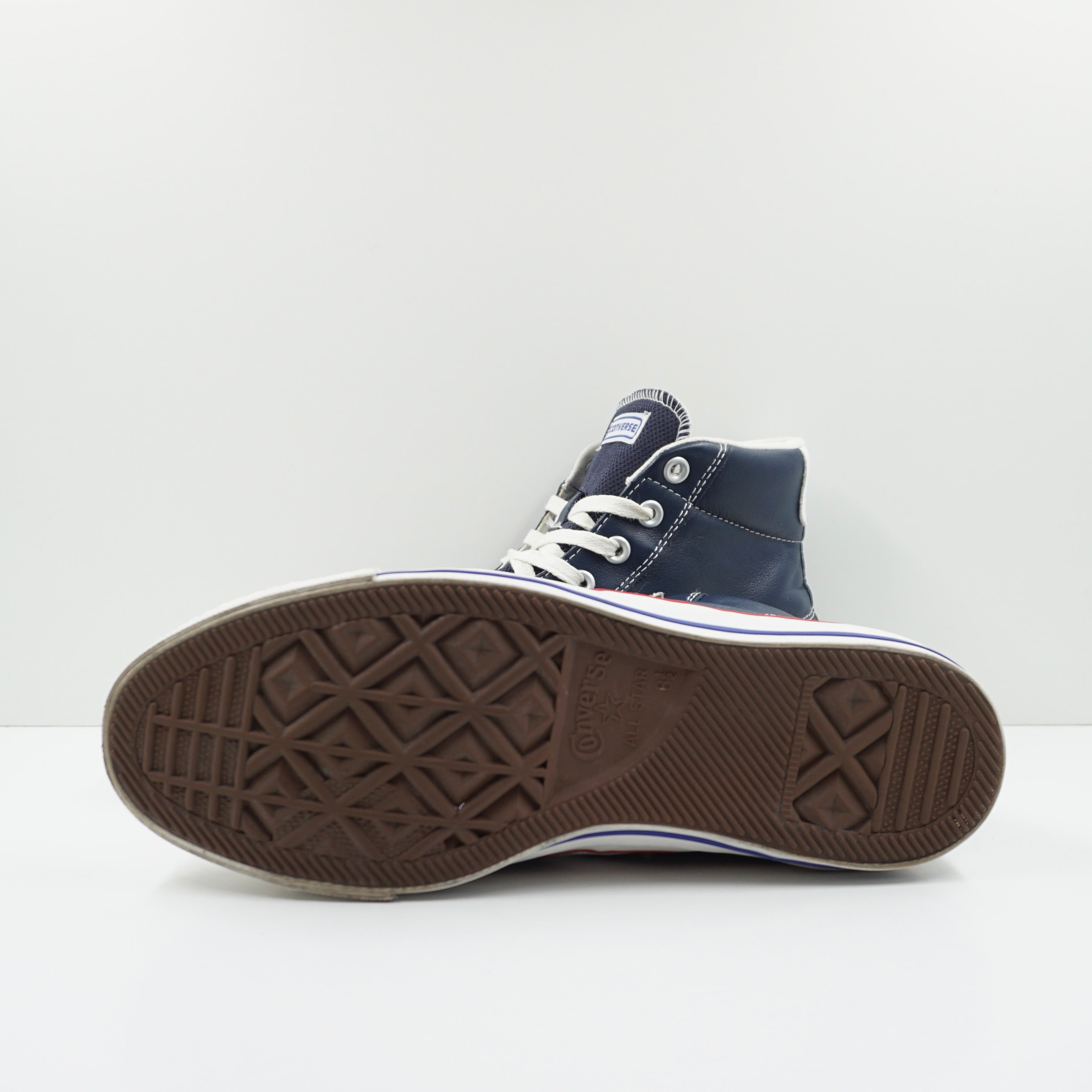 Converse Chuck Taylor All Star Leather Star Player High Navy
