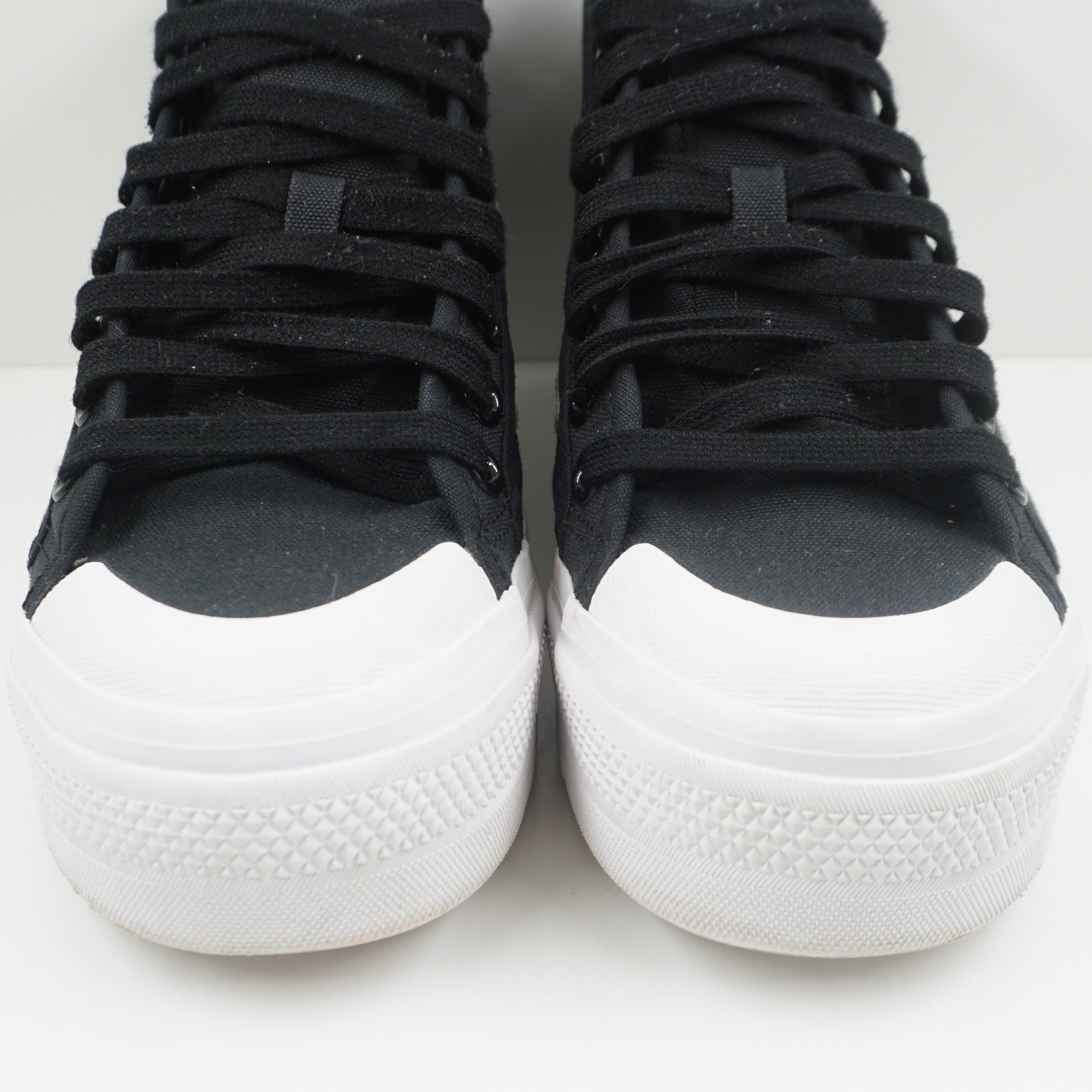 Adidas Nizza Platform Mid Core Black White (W)