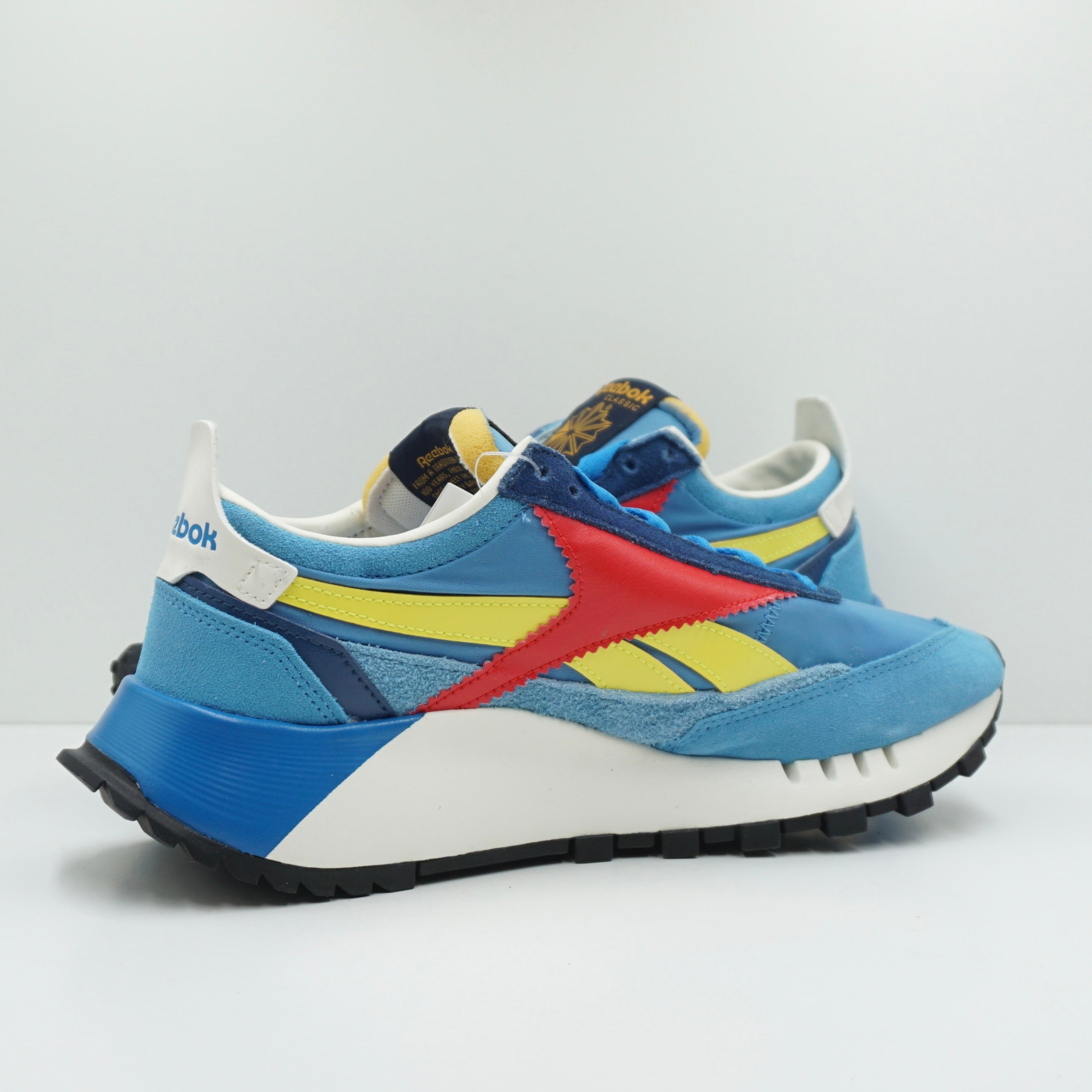 Reebok Classic Leather Legacy Splendid Blue Yellow