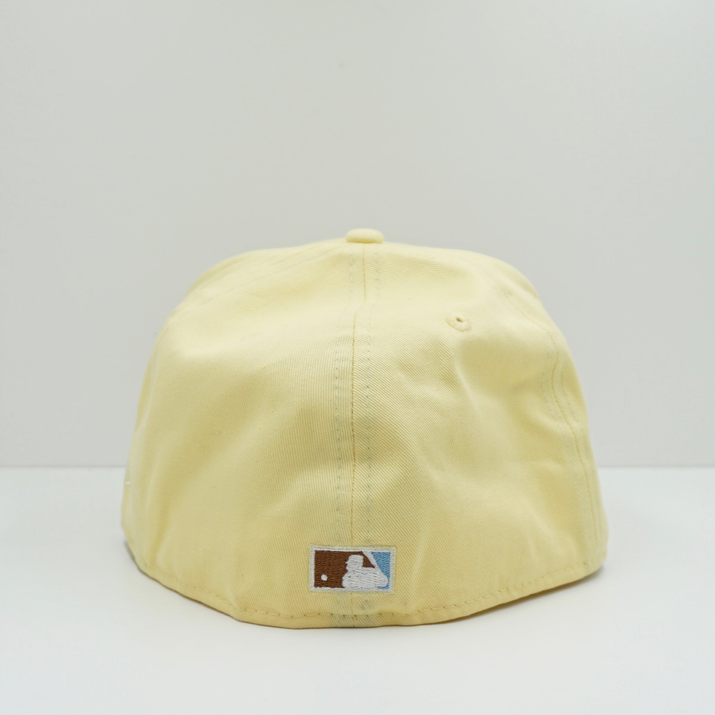 New Era Cincinnati Reds Yellow Brown Cooperstown Fitted Cap