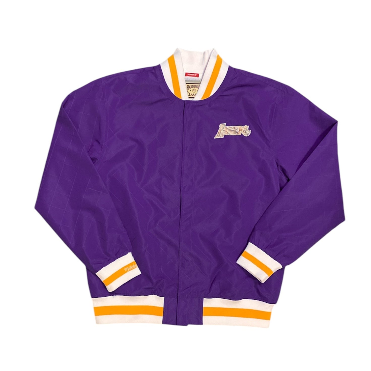 Mitchell & Ness Hardwood Classic Los Angeles Laker 75th Anniversary Warm Up Jacket