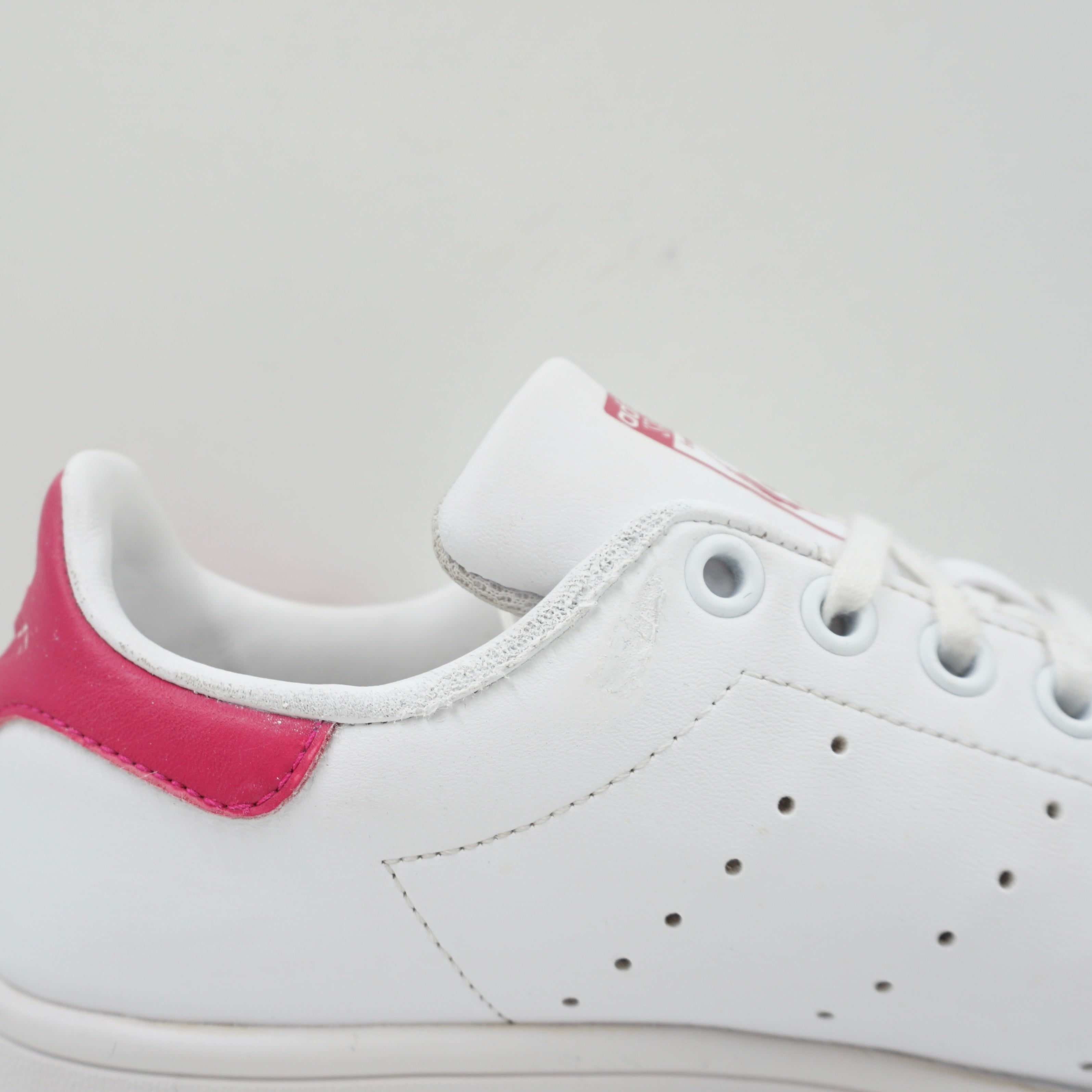 Adidas Stan Smith Vegan White Bold Pink (GS)