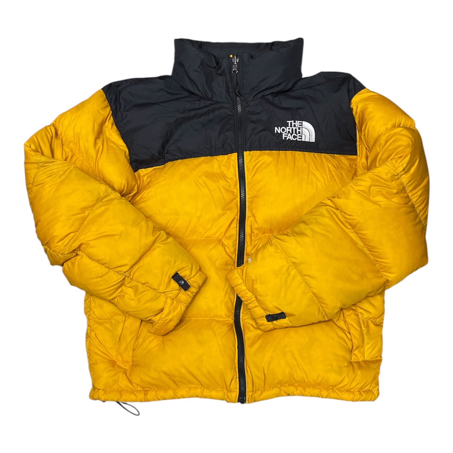 The North Face Nuptse Yellow Down Jacket