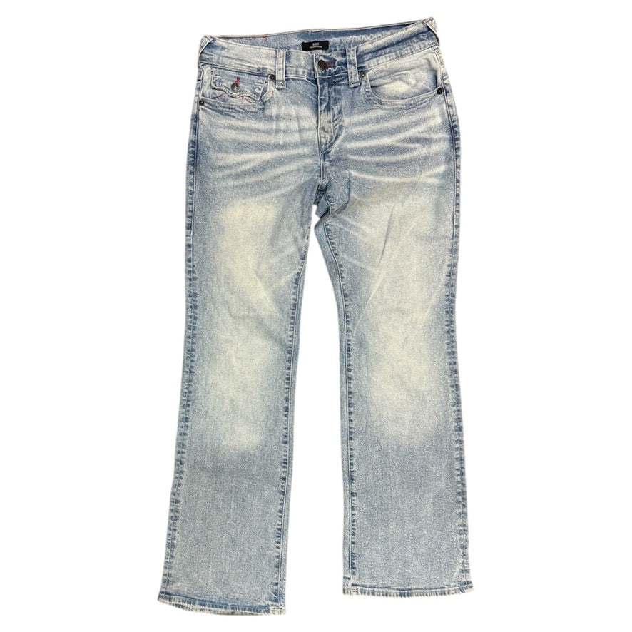 True Religion Billy SN Flap Bootcut Light Washed Jeans