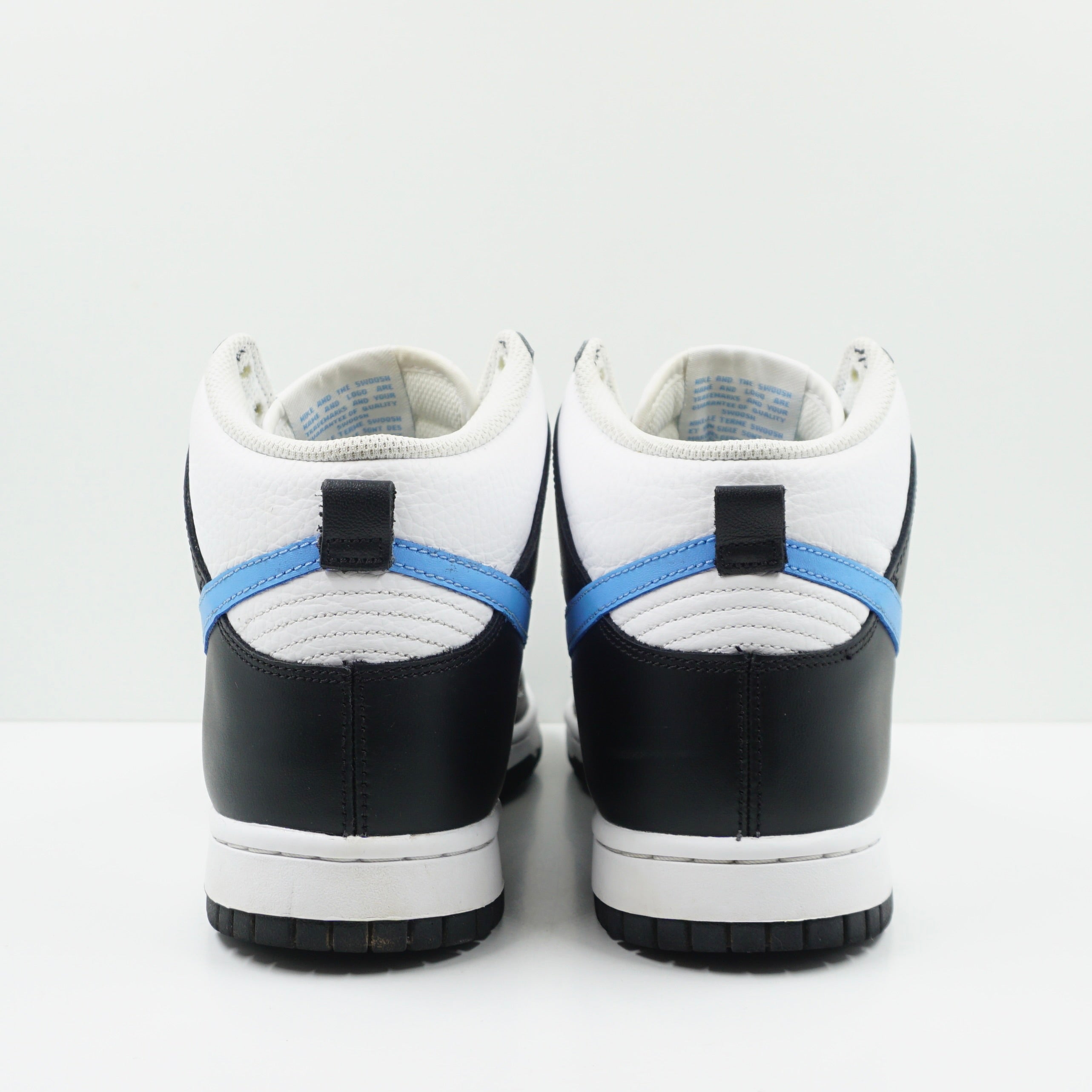 Nike Dunk High Retro FLC Black University Blue White