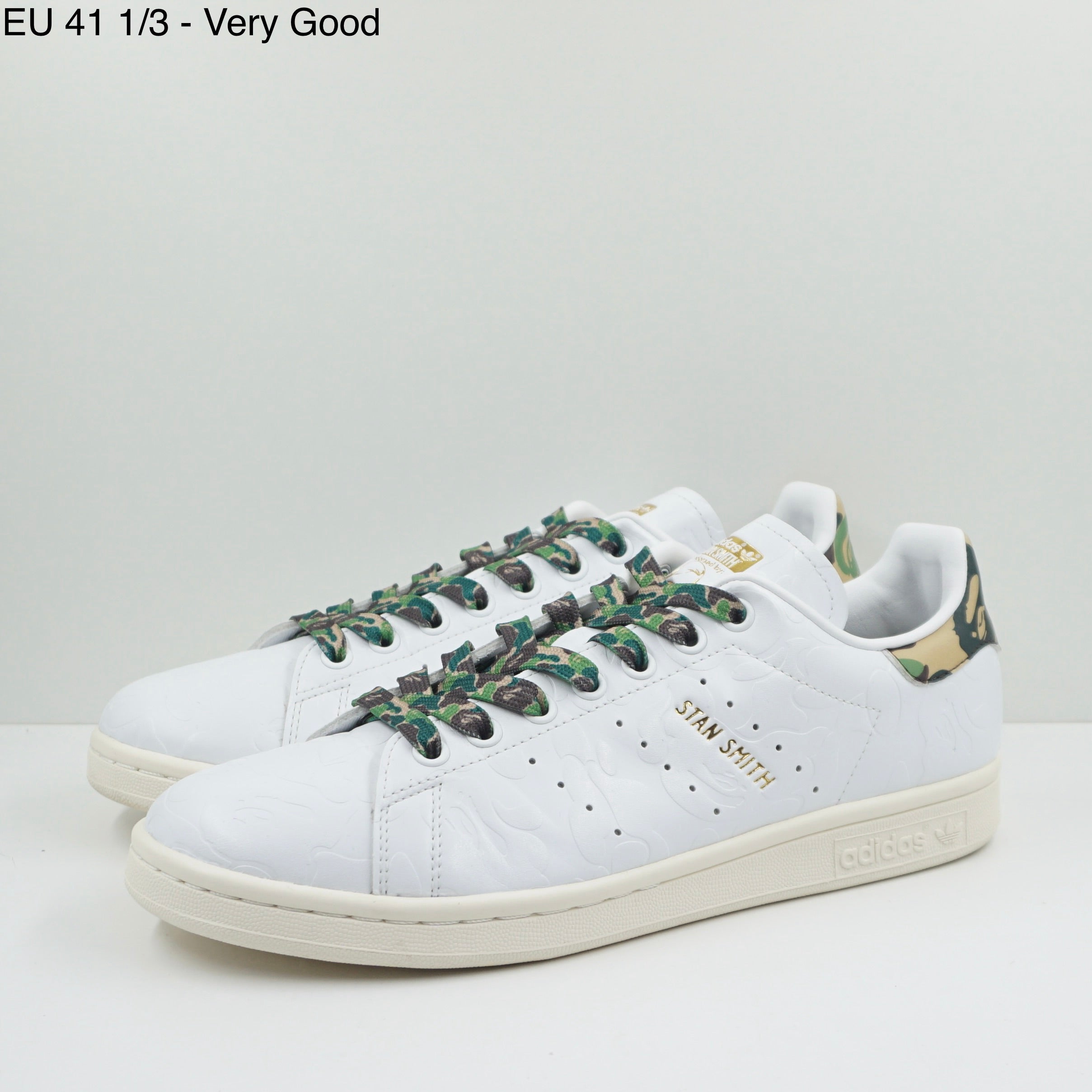 Adidas Stan Smith Bape 30th Anniversary White