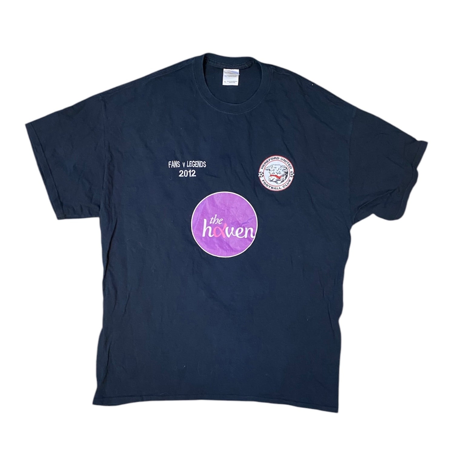 Gildan Hereford United FC 2012 Fans vs Legends Charity Match Tshirt